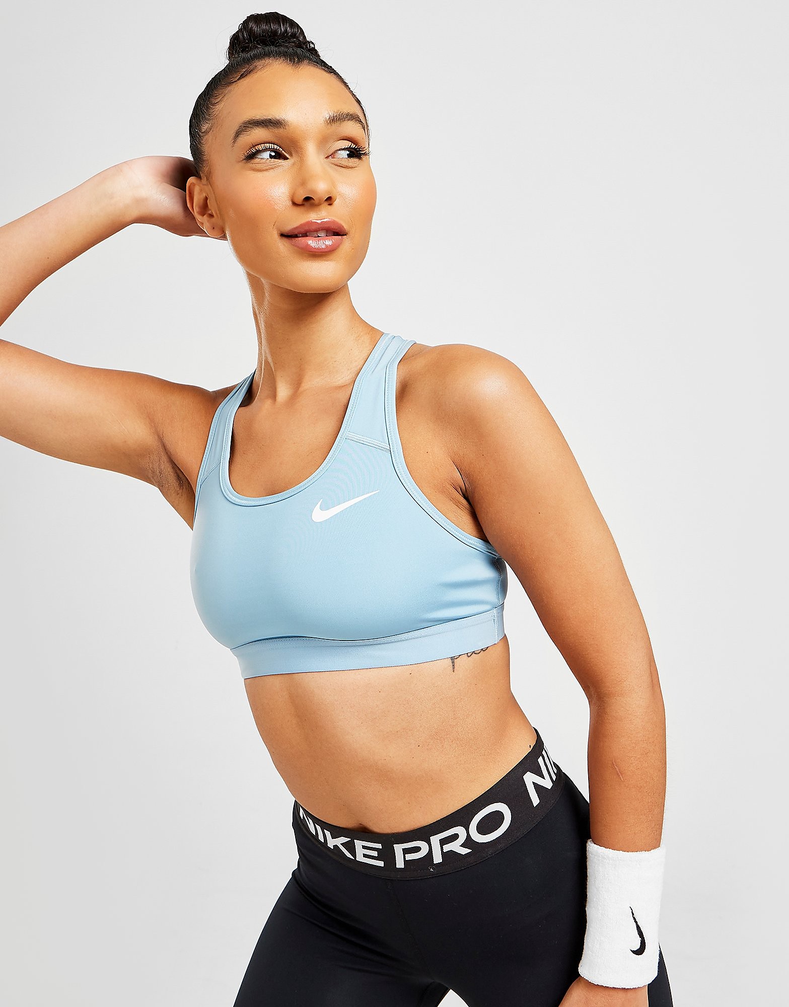 

Nike Training Sports Bra - Blue - Womens, Blue