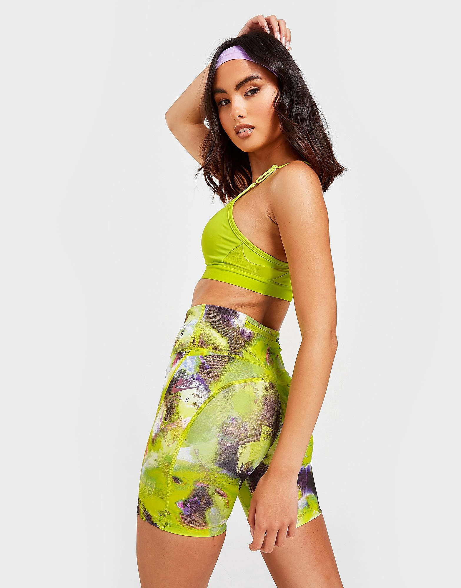 

Nike Training Air All Over Print 7" Shorts - Atomic Green - Womens, Atomic Green