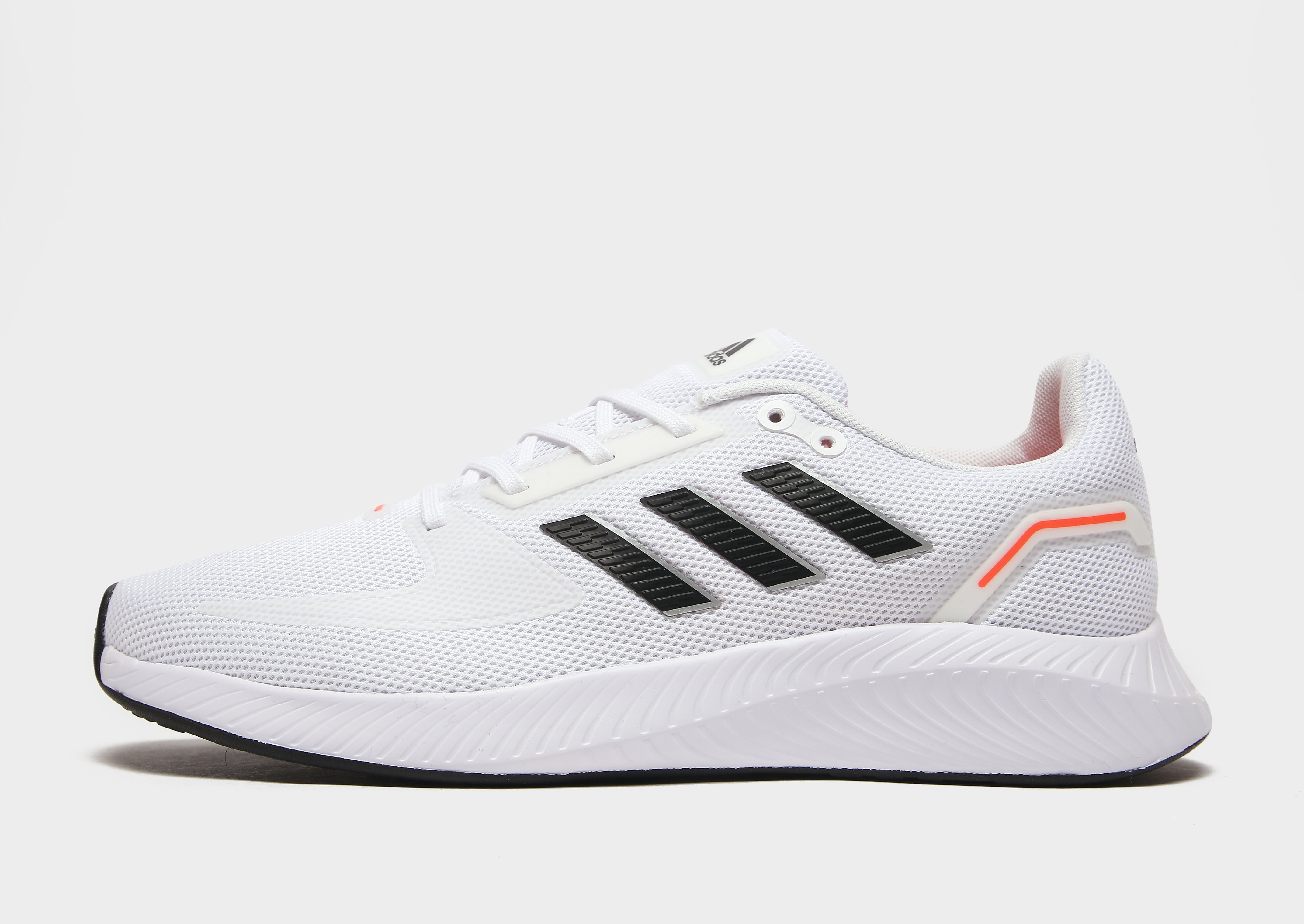 

adidas Performance Run Falcon - Cloud White / Core Black / Solar Red - Womens, Cloud White / Core Black / Solar Red