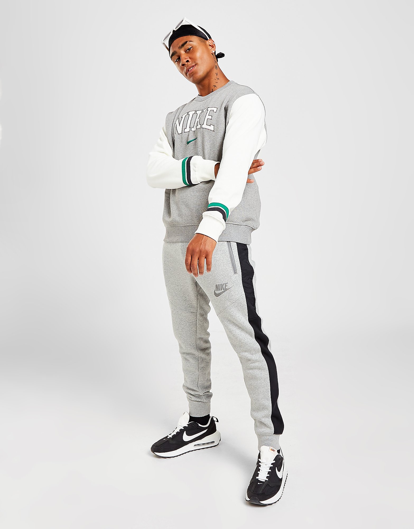 

Nike Hybrid Joggers - Only at JD - Dark Grey Heather/Black/Black/Black/DGH - Mens, Dark Grey Heather/Black/Black/Black/DGH