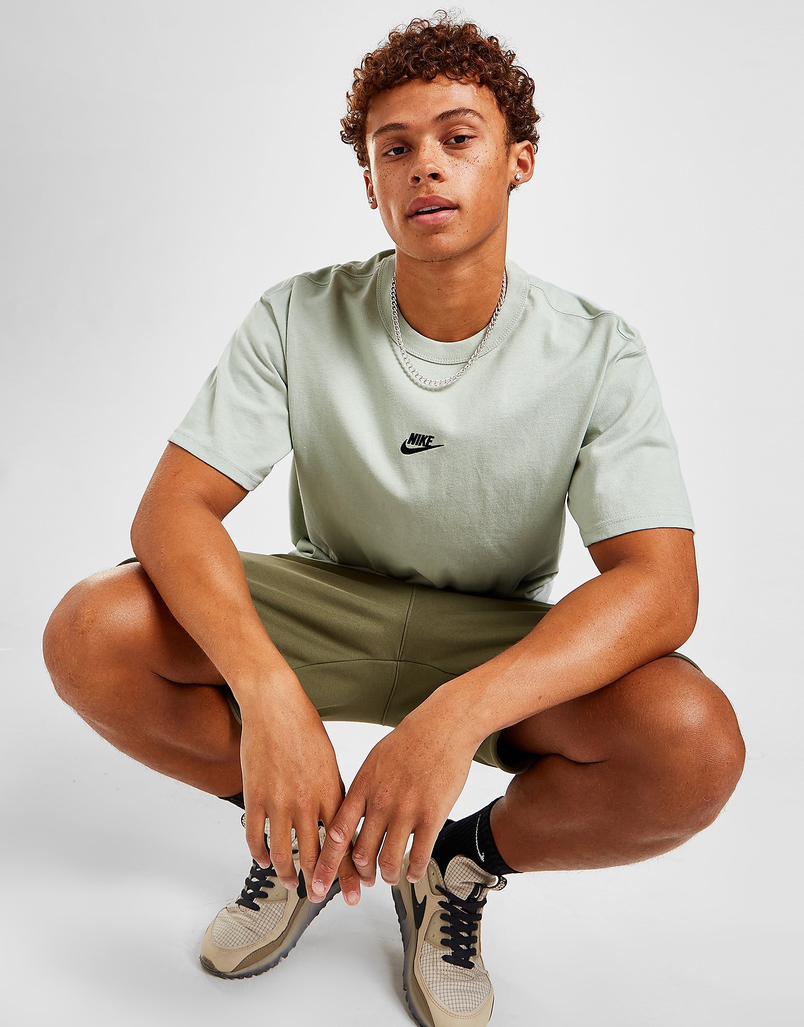 

Nike NRG Premium Essentials T-Shirt - Seafoam/Black/SEAFOAM - Mens, Seafoam/Black/SEAFOAM