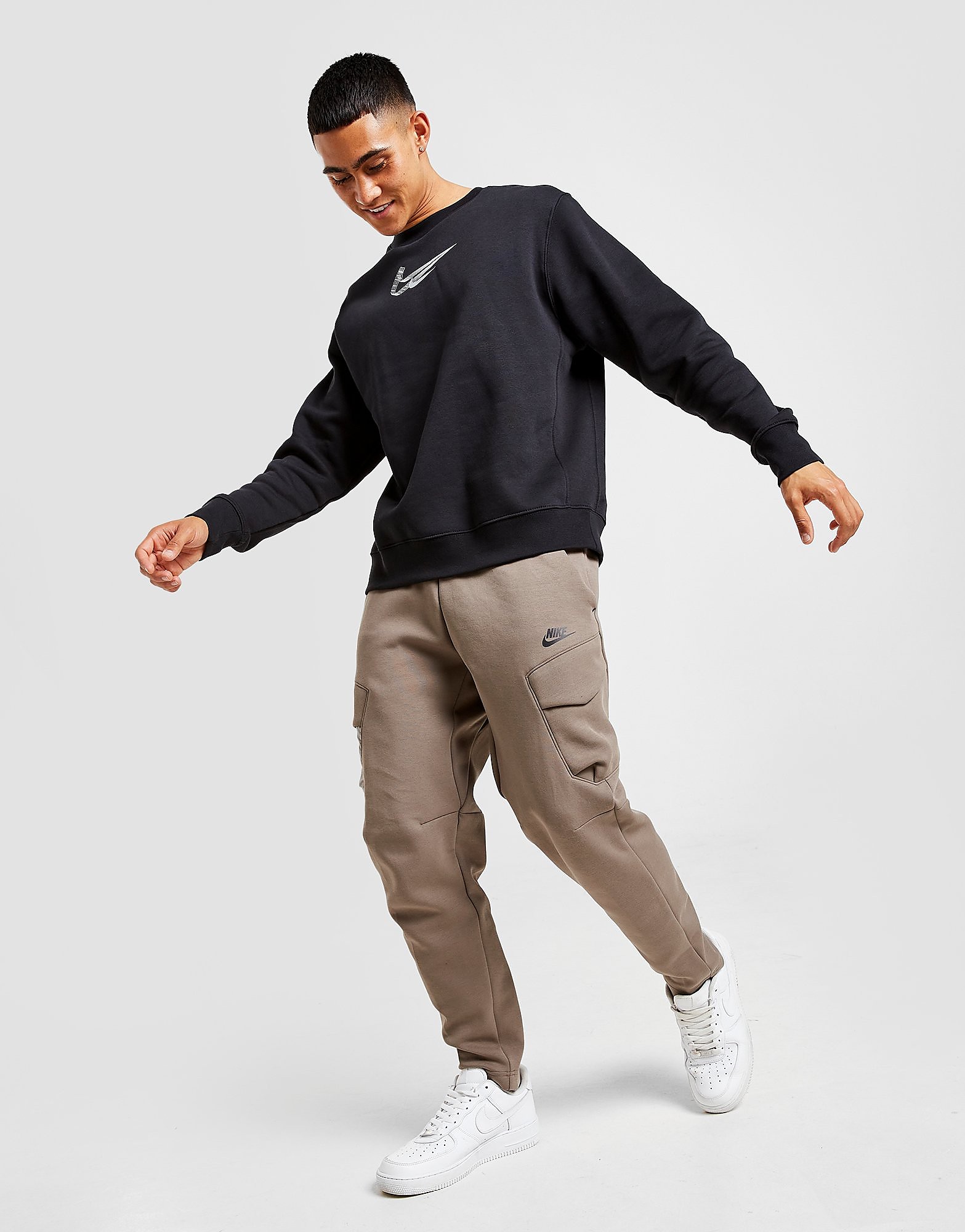 

Nike Tech Cargo Pants - Olive Grey/Enigma Stone/Black - Mens, Olive Grey/Enigma Stone/Black