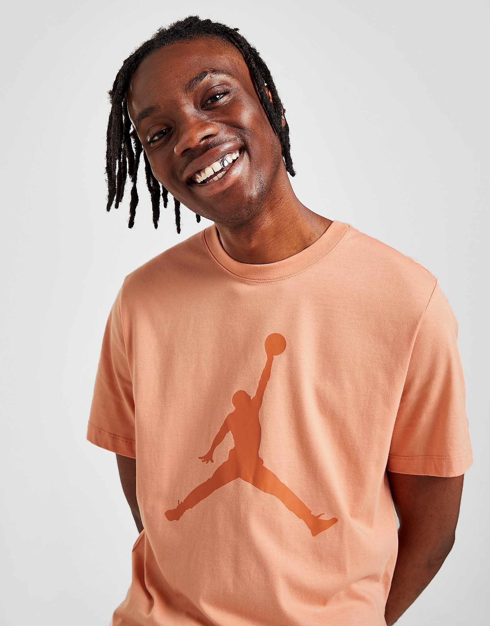 

Jordan Large Logo Jumpman T-Shirt - Light Madder Root/Madder Root/ROOT - Mens, Light Madder Root/Madder Root/ROOT