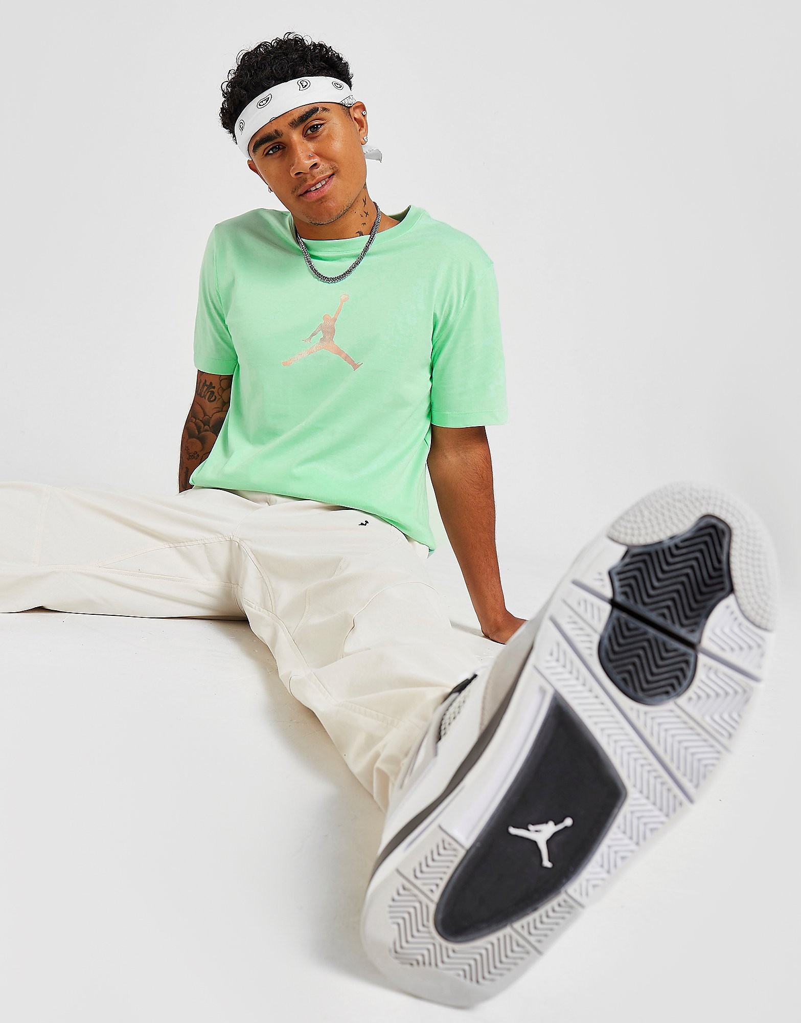 Jordan DNA #23 T-Shirt - Mint Foam - Mens, Mint Foam