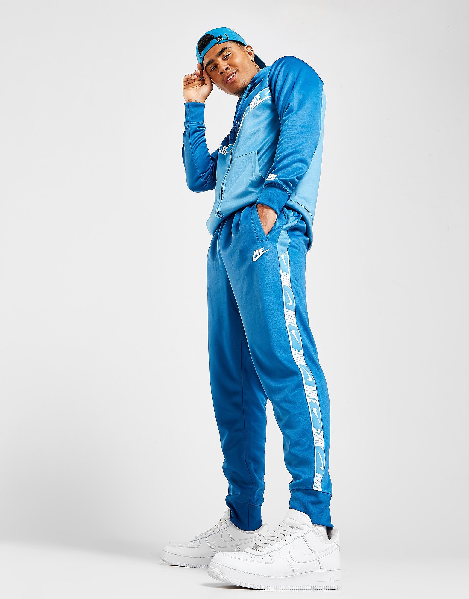 

Nike Repeat Polyknit Track Pants - Blue - Mens, Blue