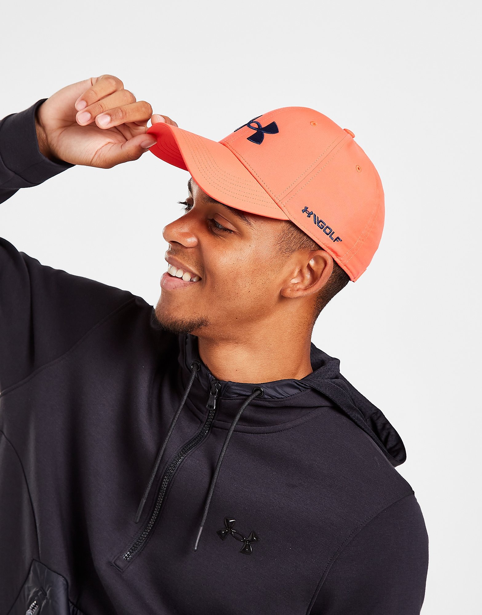 Under Armour Golf 96 Cap - Red - Womens, Red