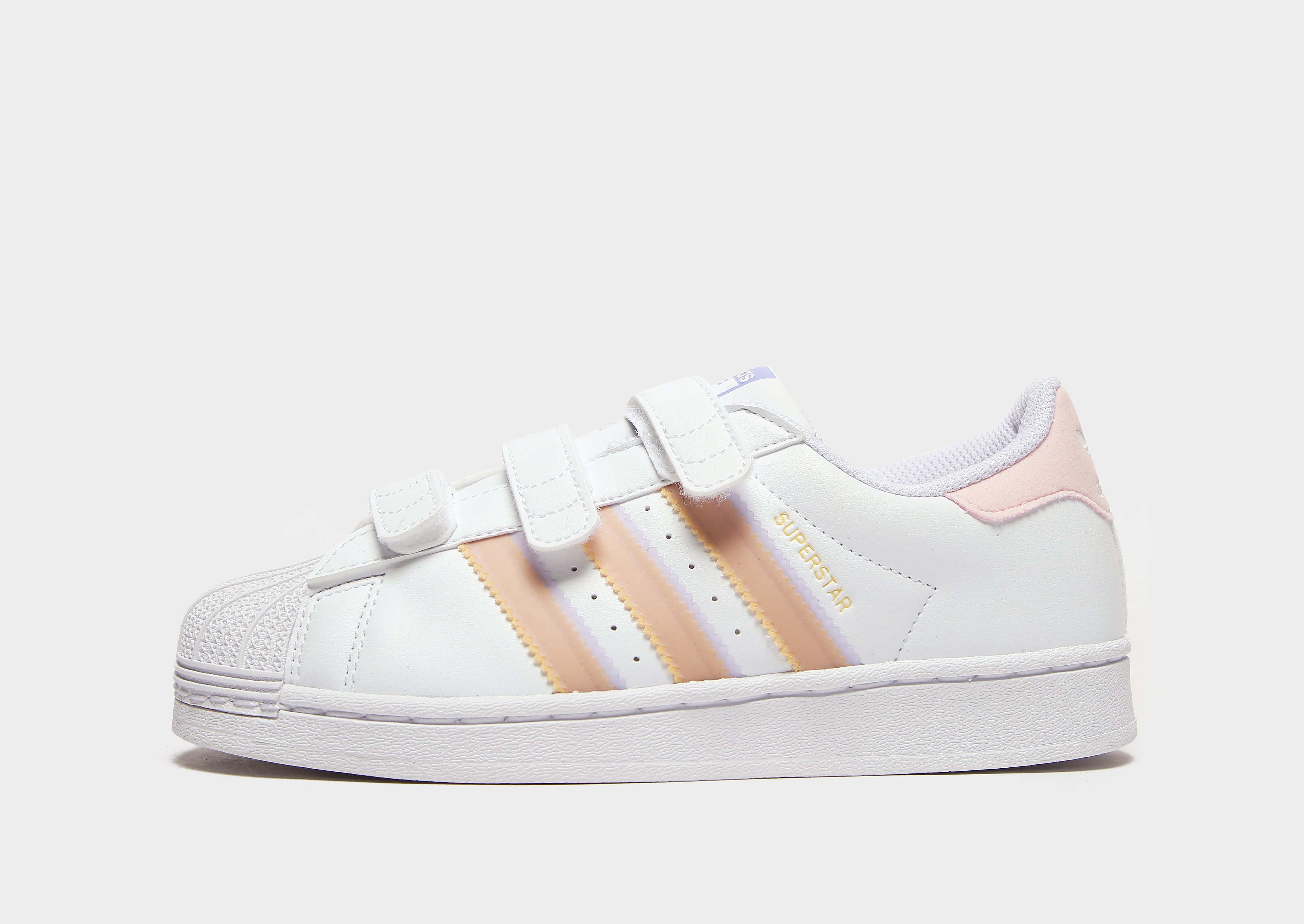 

adidas Originals Superstar Children - Cloud White / Pulse Amber / Semi Mint Rush - Kids, Cloud White / Pulse Amber / Semi Mint Rush