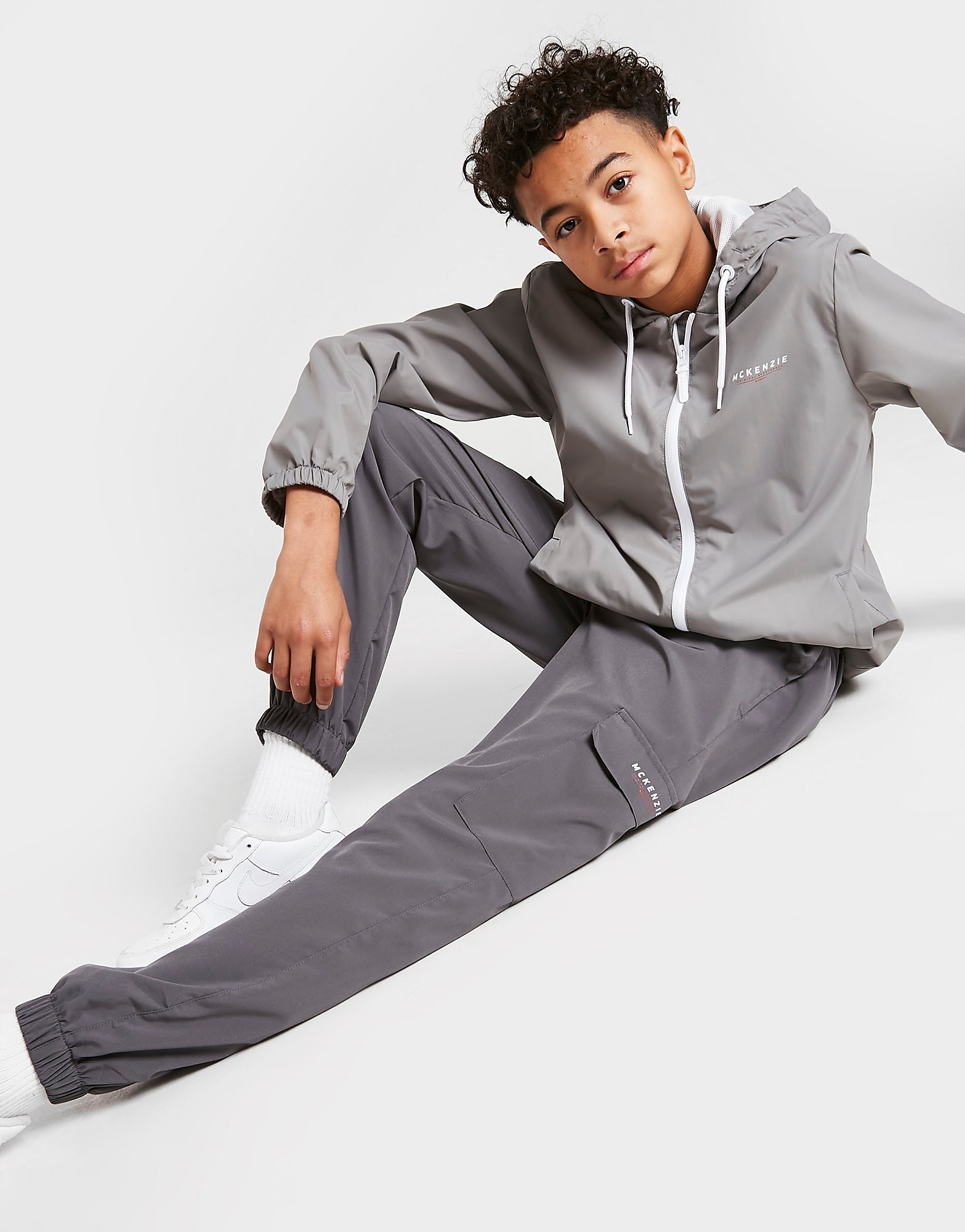 

McKenzie Essential Woven Cargo Pants Junior - Grey - Kids, Grey