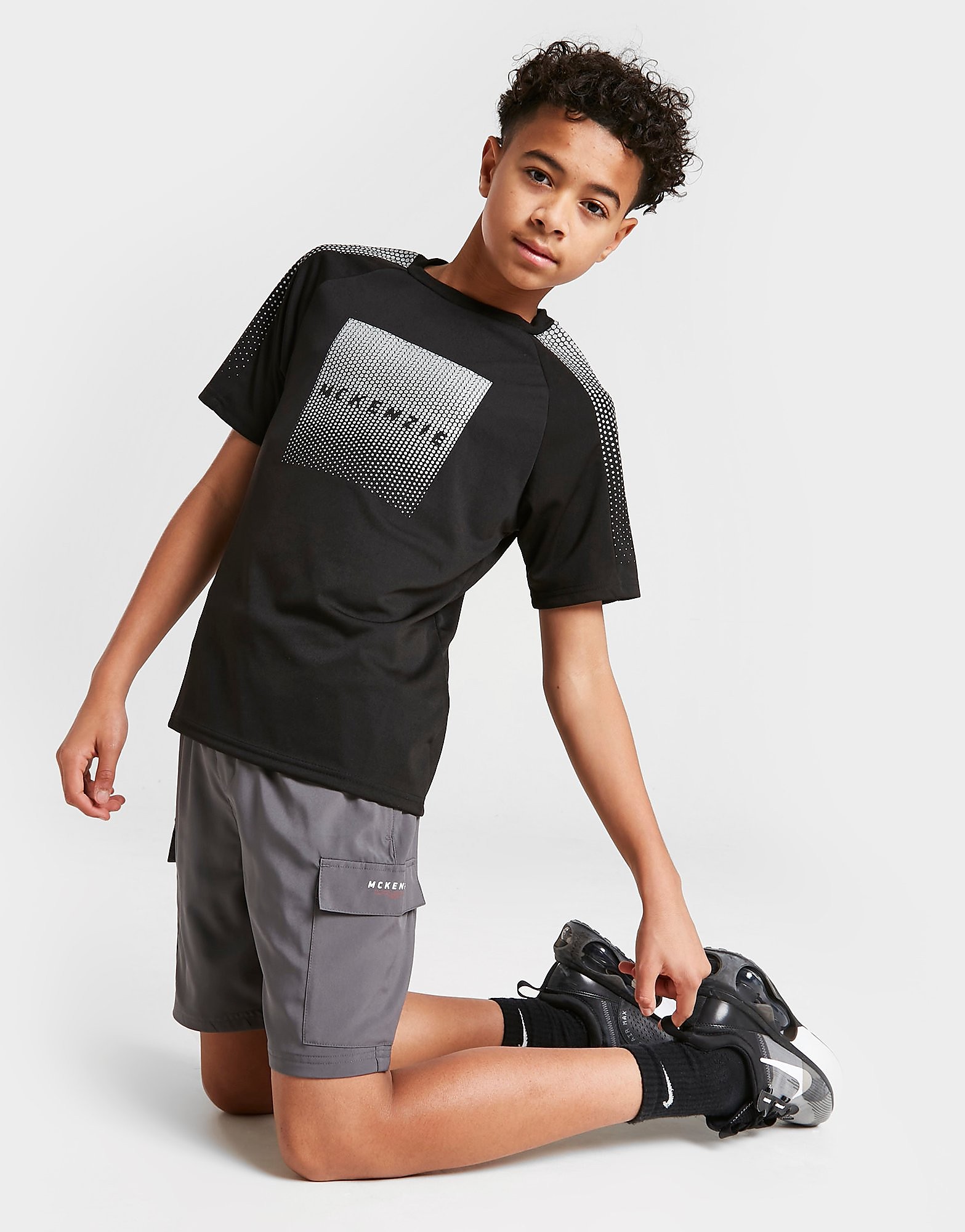 

McKenzie Essential Woven Cargo Shorts Junior - Grey - Kids, Grey