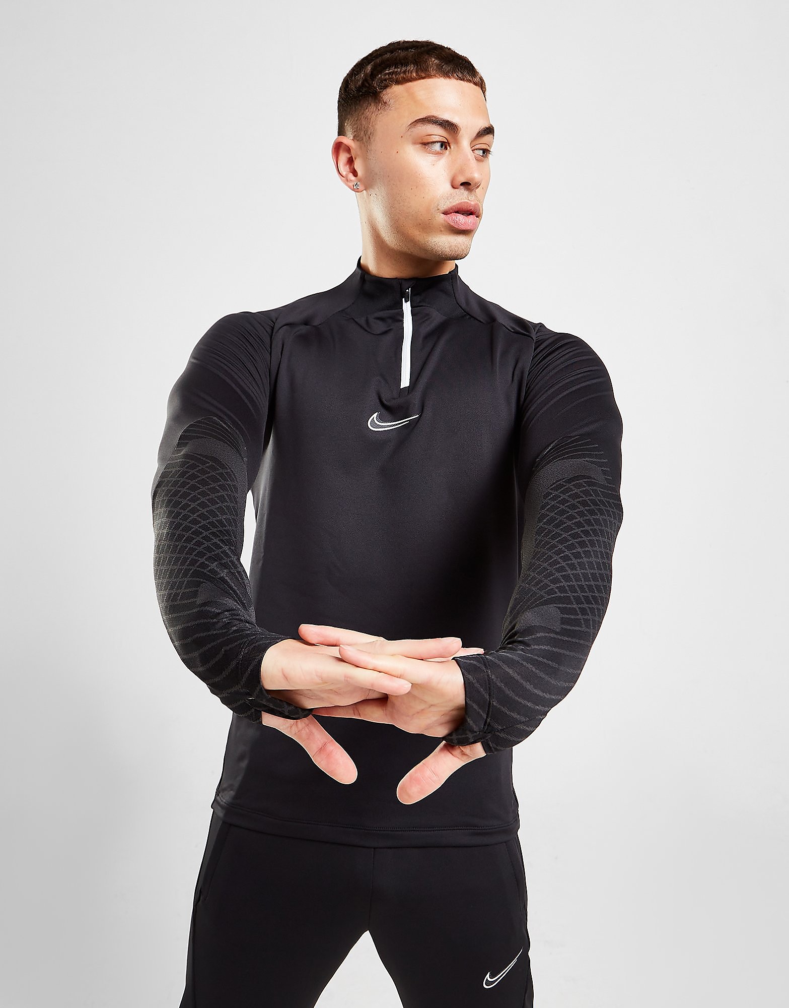 

Nike Strike 1/4 Zip Top - Black - Mens, Black