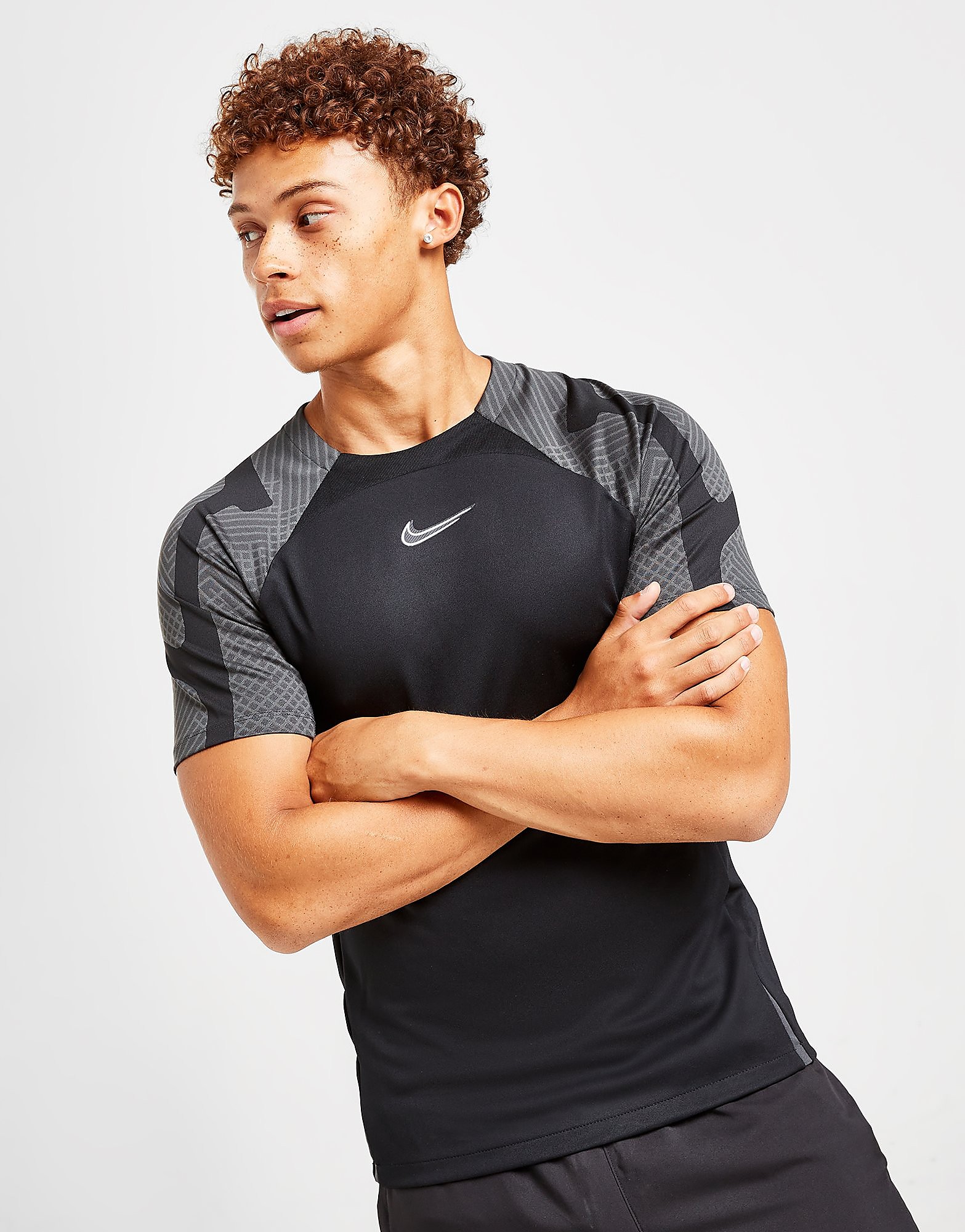 

Nike Strike T-Shirt - Black - Mens, Black