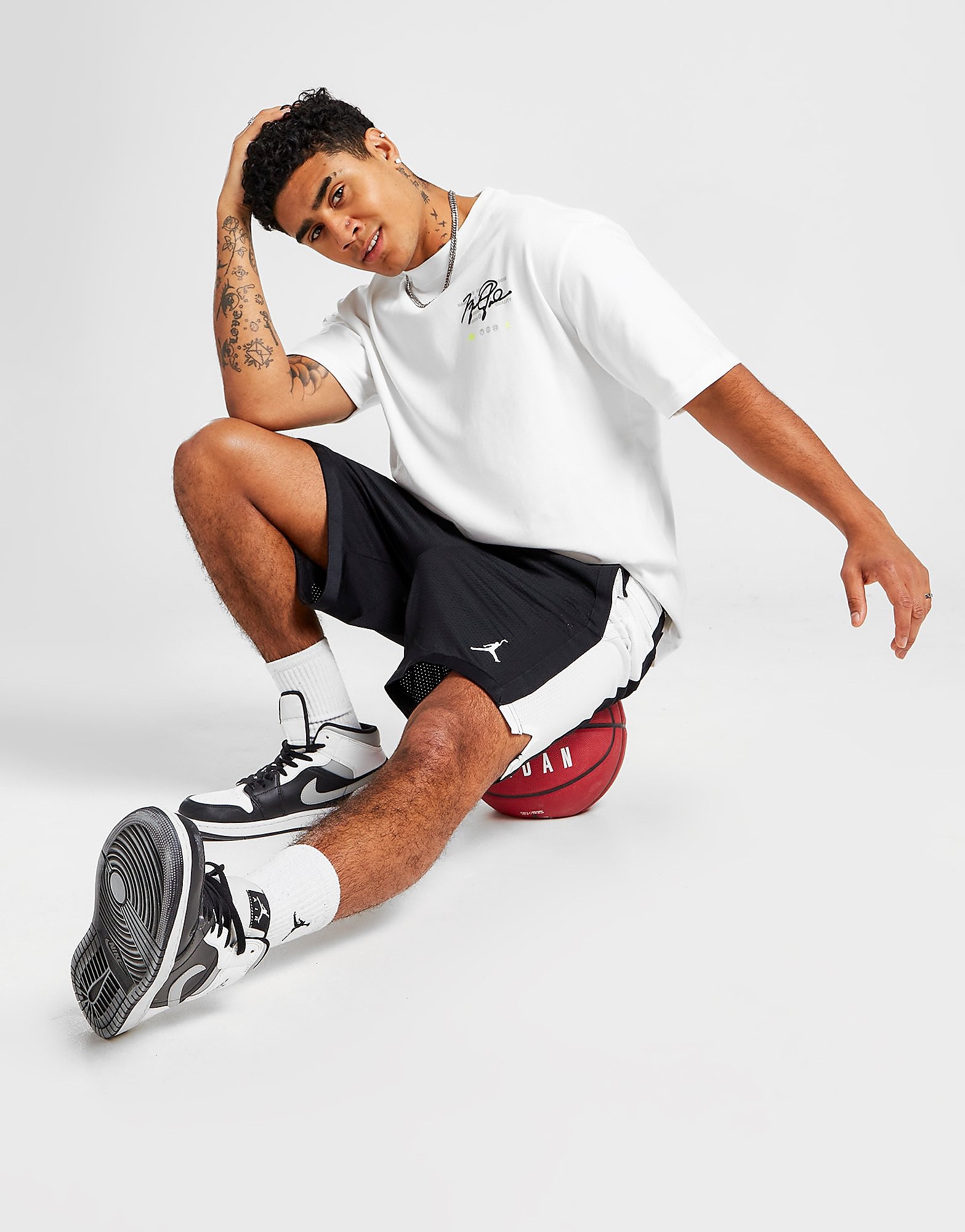 

Jordan Sport Mesh Shorts - Black - Mens, Black
