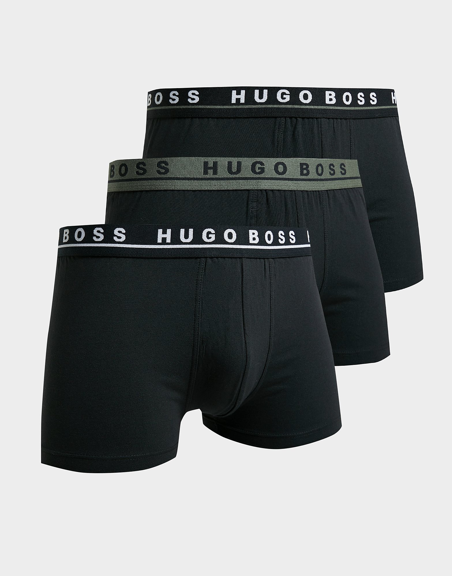 BOSS Pack 3 Boxers - Preto - Mens, Preto