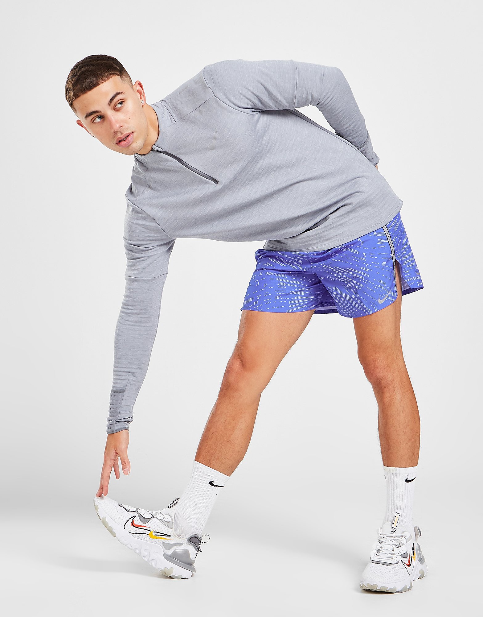

Nike Run Division Stride 5" Shorts - Blue - Mens, Blue