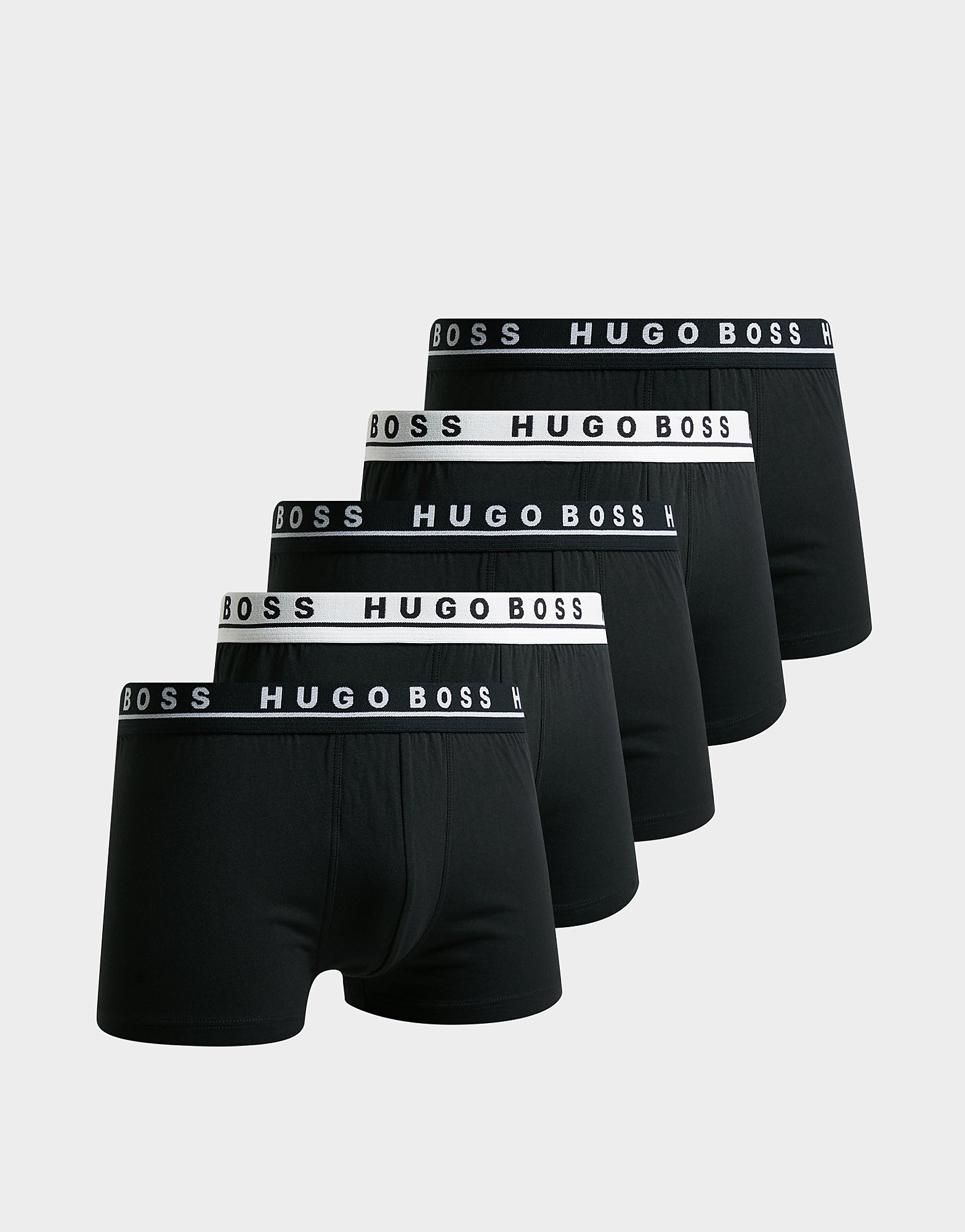 

BOSS 5 Pack Trunks - Black - Mens, Black