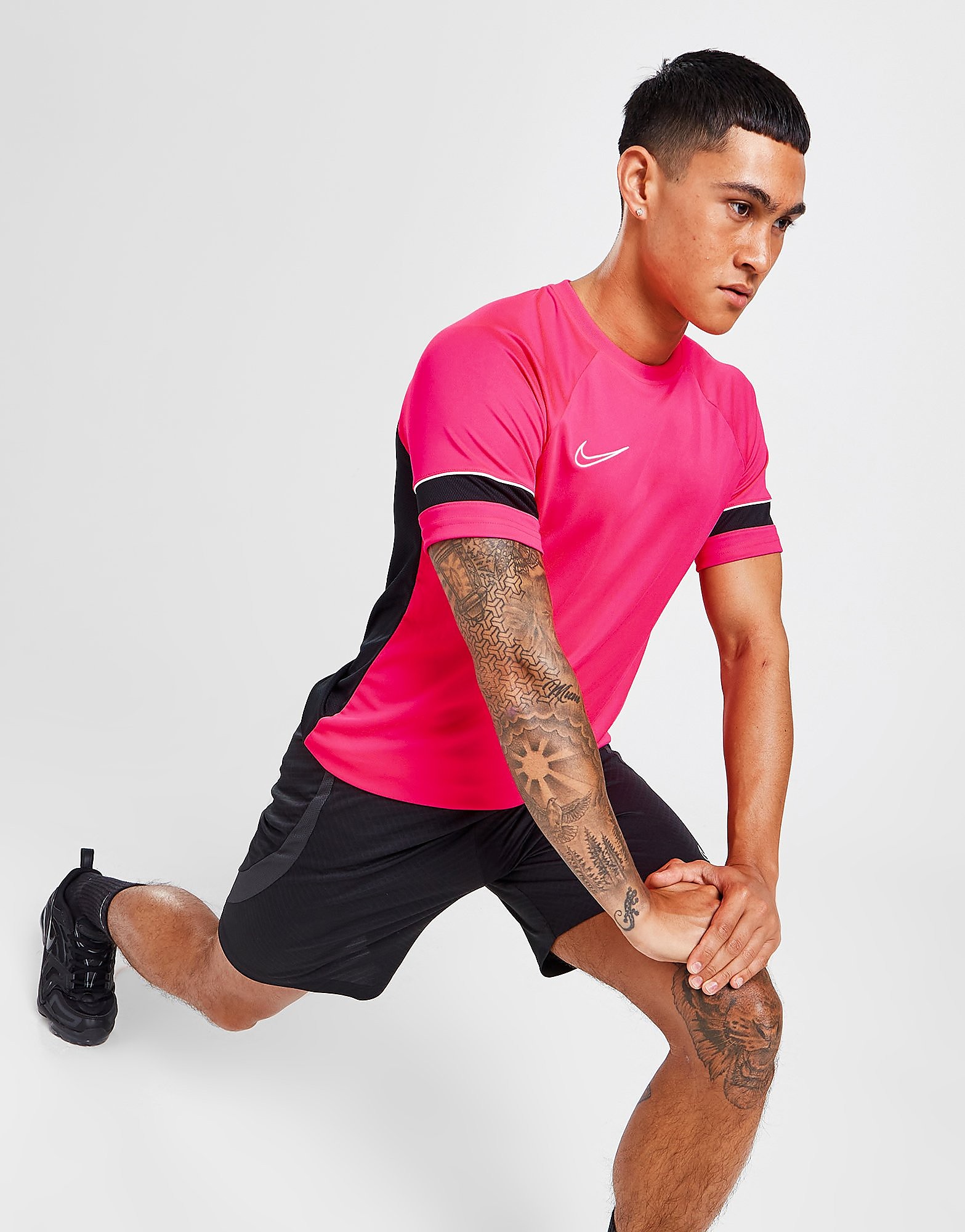 

Nike Academy Essential T-Shirt - Only at JD - Pink - Mens, Pink