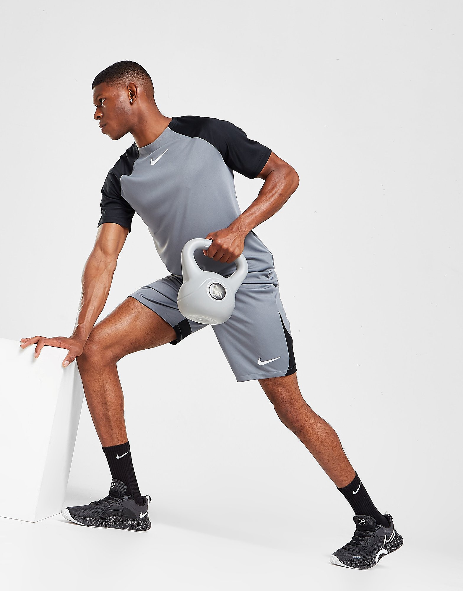 

Nike Academy Pro Shorts - Only at JD - Smoke Grey/Black/White/SMK/BLK - Mens, Smoke Grey/Black/White/SMK/BLK