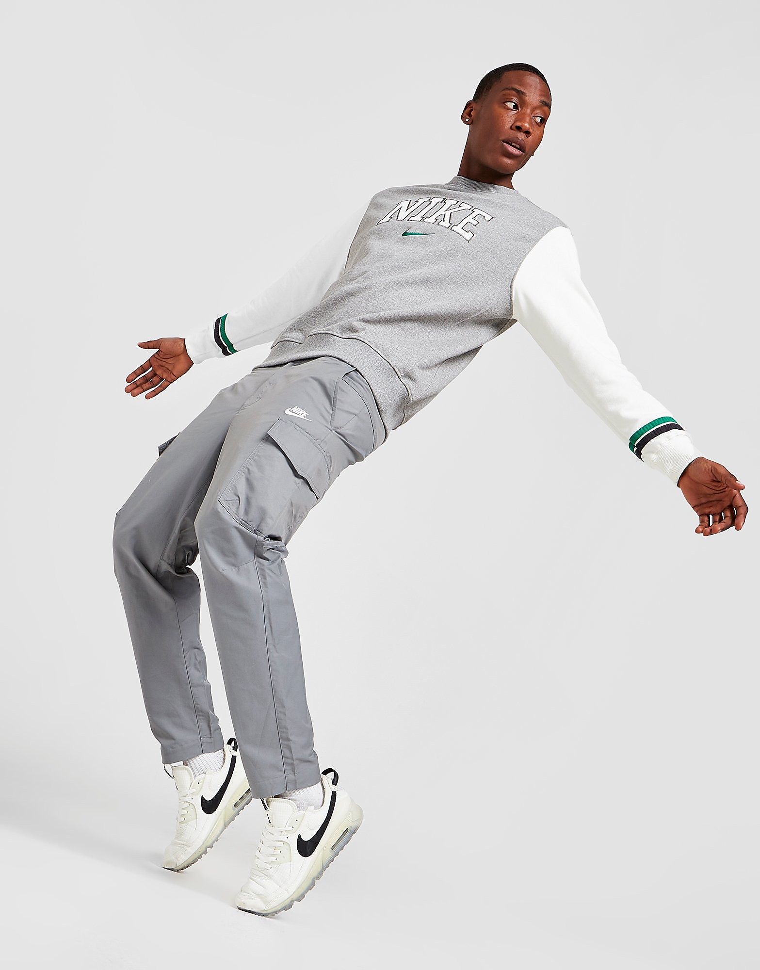 

Nike Utility Track Pants - Smoke Grey/White - Mens, Smoke Grey/White