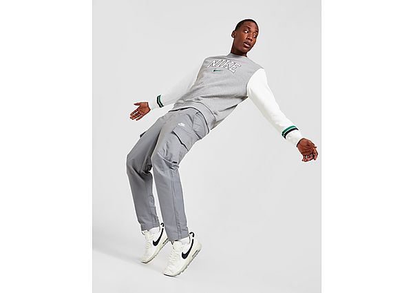 Nike Nike Sportswear Niet-gevoerde utility-cargobroek voor heren - Smoke Grey/White - Heren