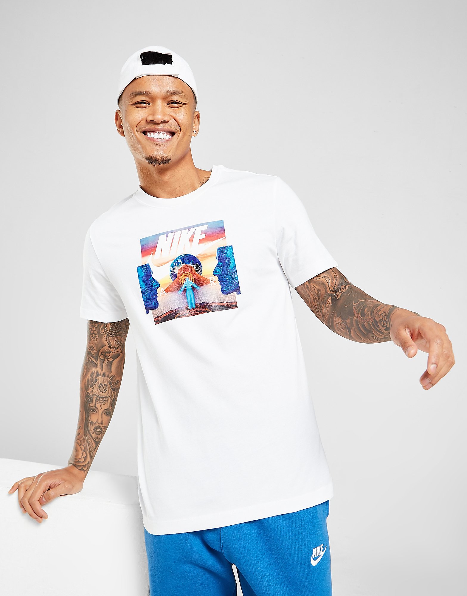 

Nike Photo Face T-Shirt - White, White
