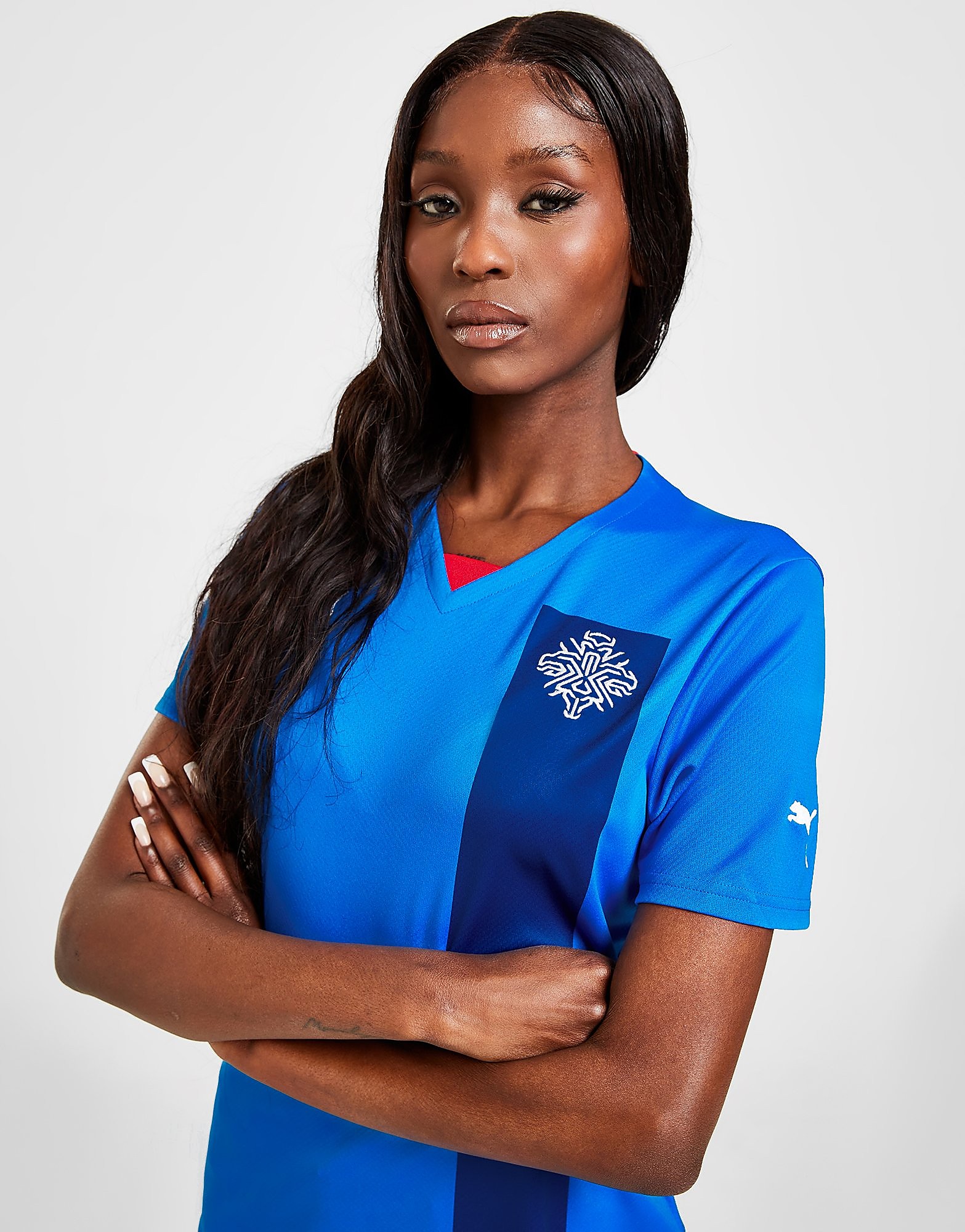 

Puma Iceland 2022 Home Shirt Women's - Blue, Blue