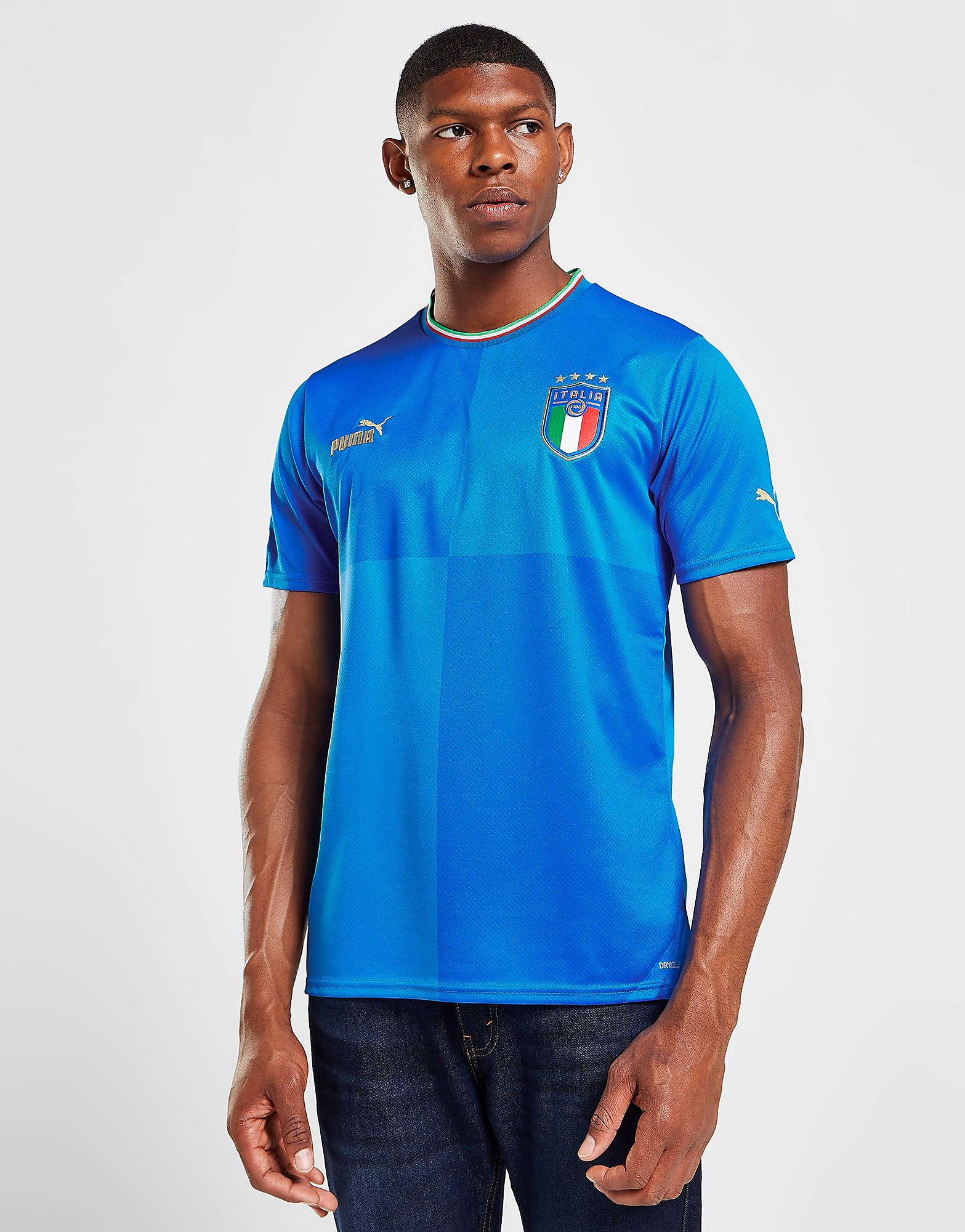

Puma Italy 2022 Home Shirt - BLUE - Mens, BLUE