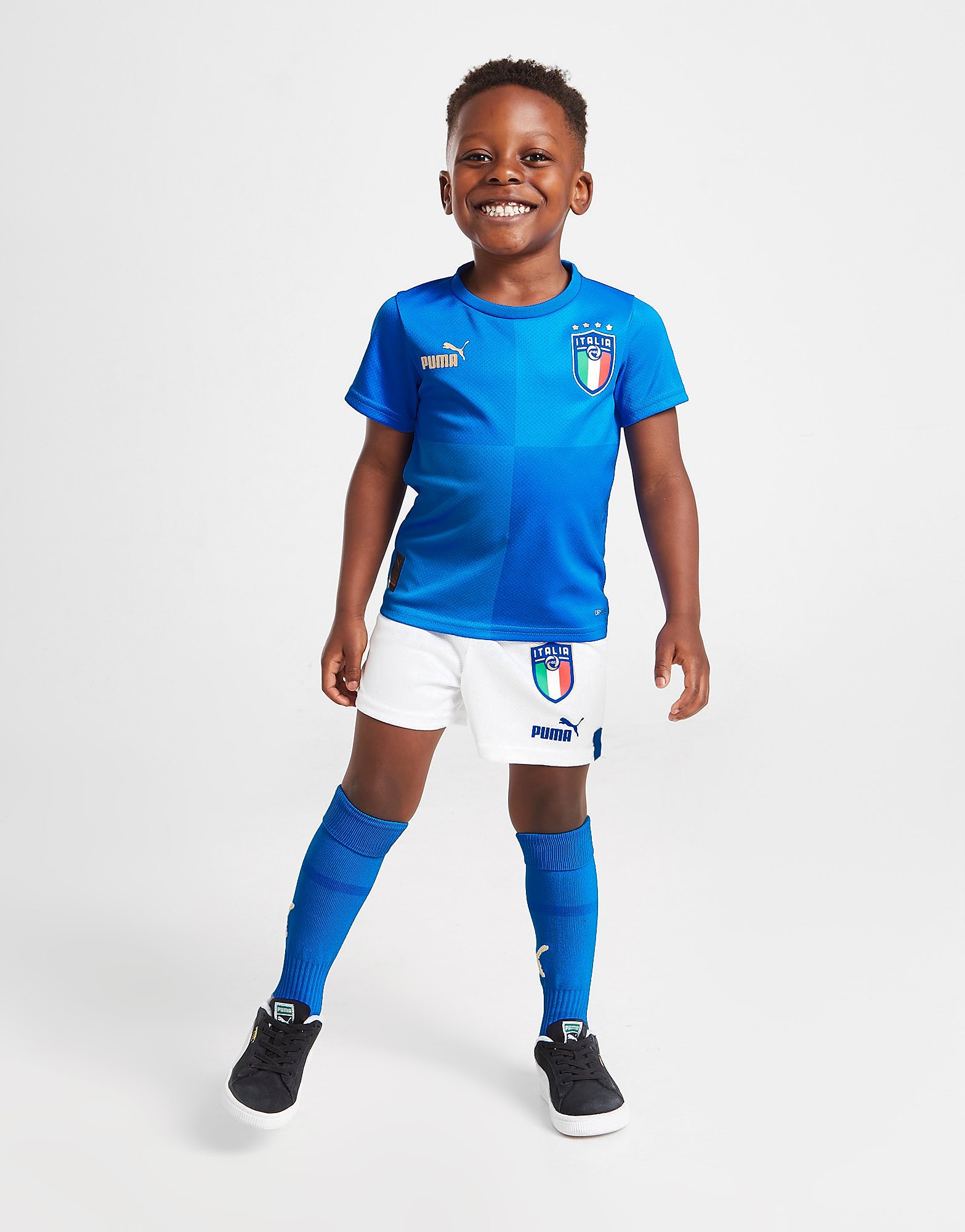 

Puma Italy 2022 Home Kit Children - Blue/White - Kids, Blue/White