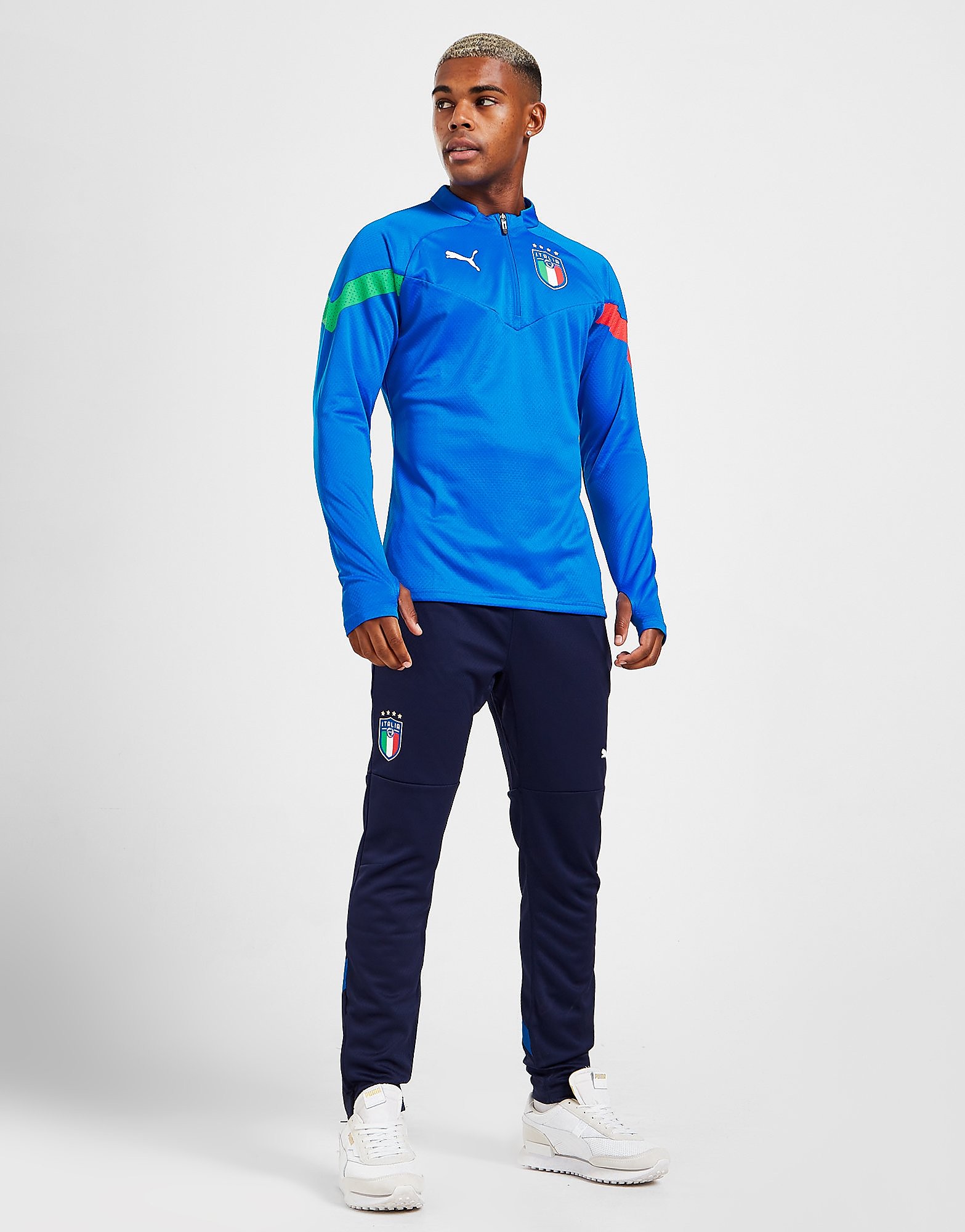 

Puma Italy Training Track Pants - Navy - Mens, Navy
