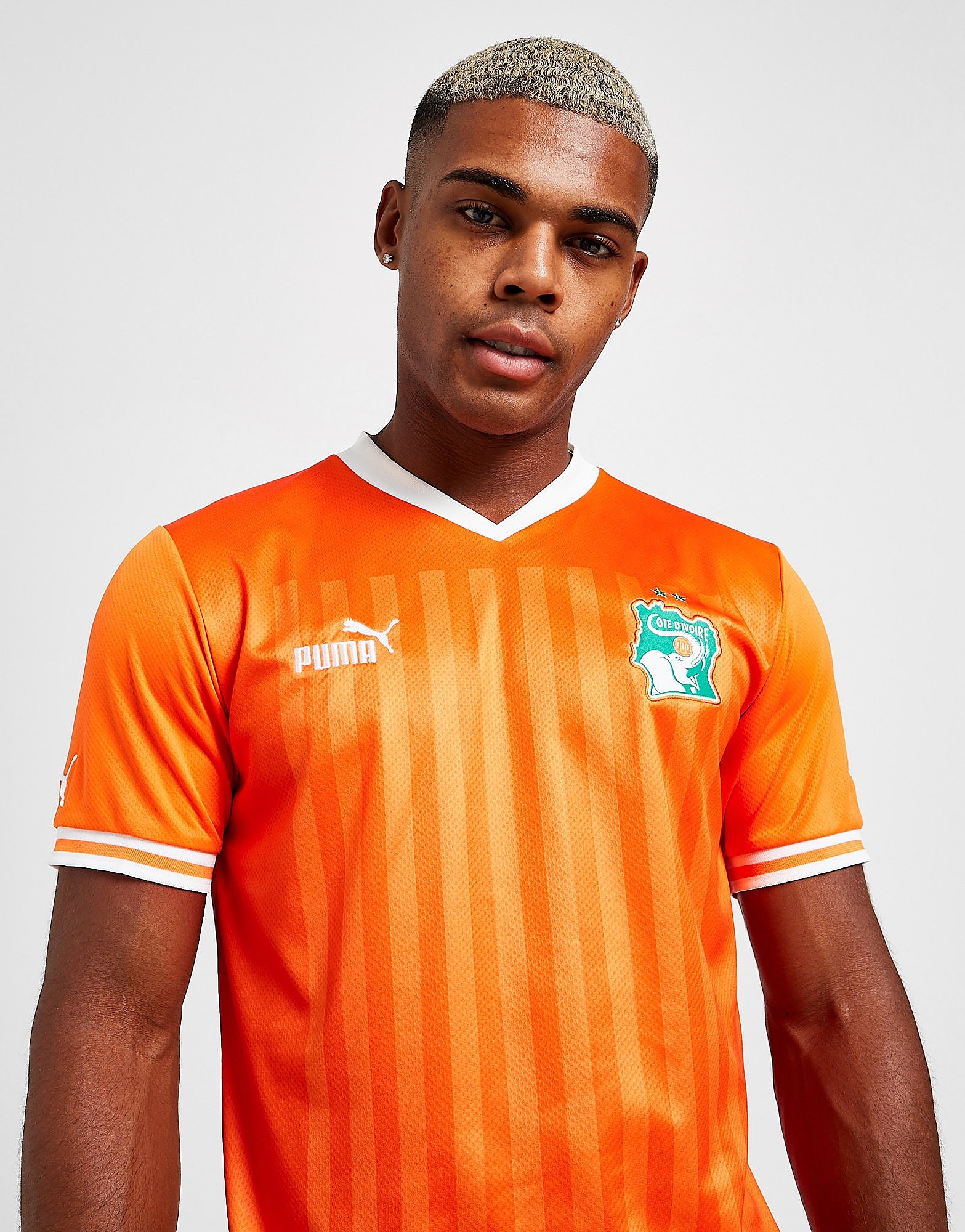 

Puma Ivory Coast 2022 Home Shirt - Orange - Mens, Orange