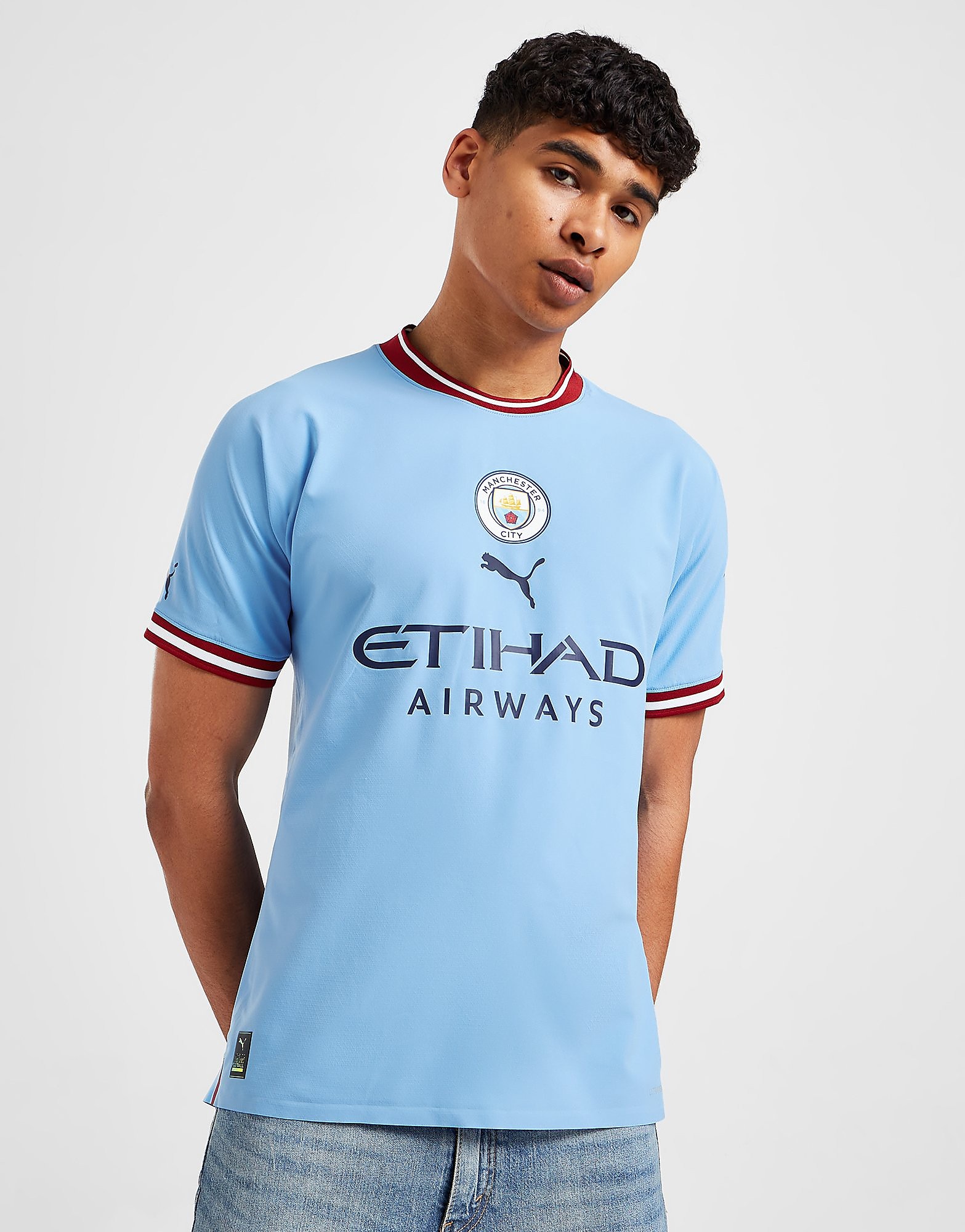 

Puma Manchester City FC 2022/23 Match Home Shirt - Blue - Mens, Blue