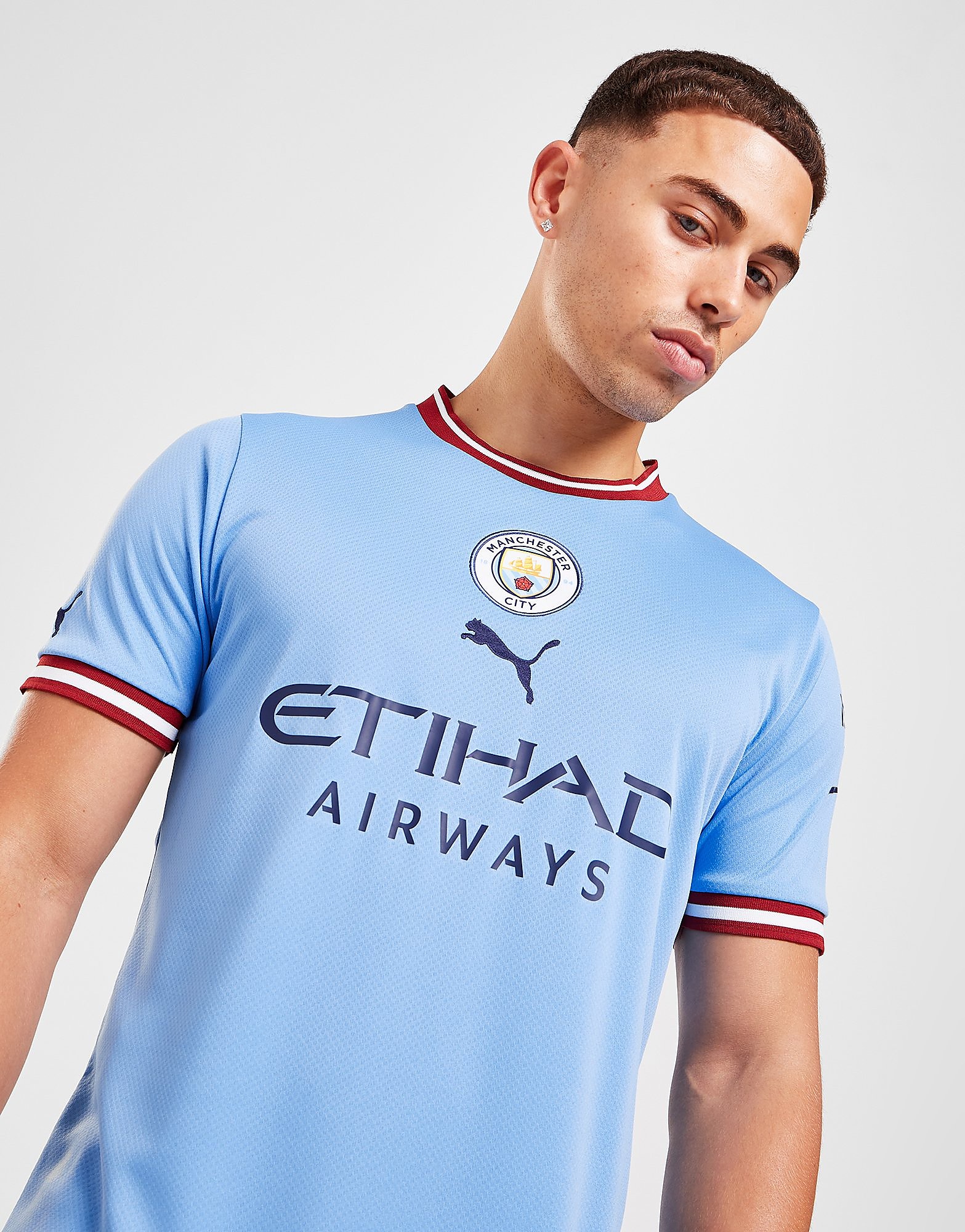

Puma Manchester City FC 2022/23 Home Shirt - BLUE - Mens, BLUE