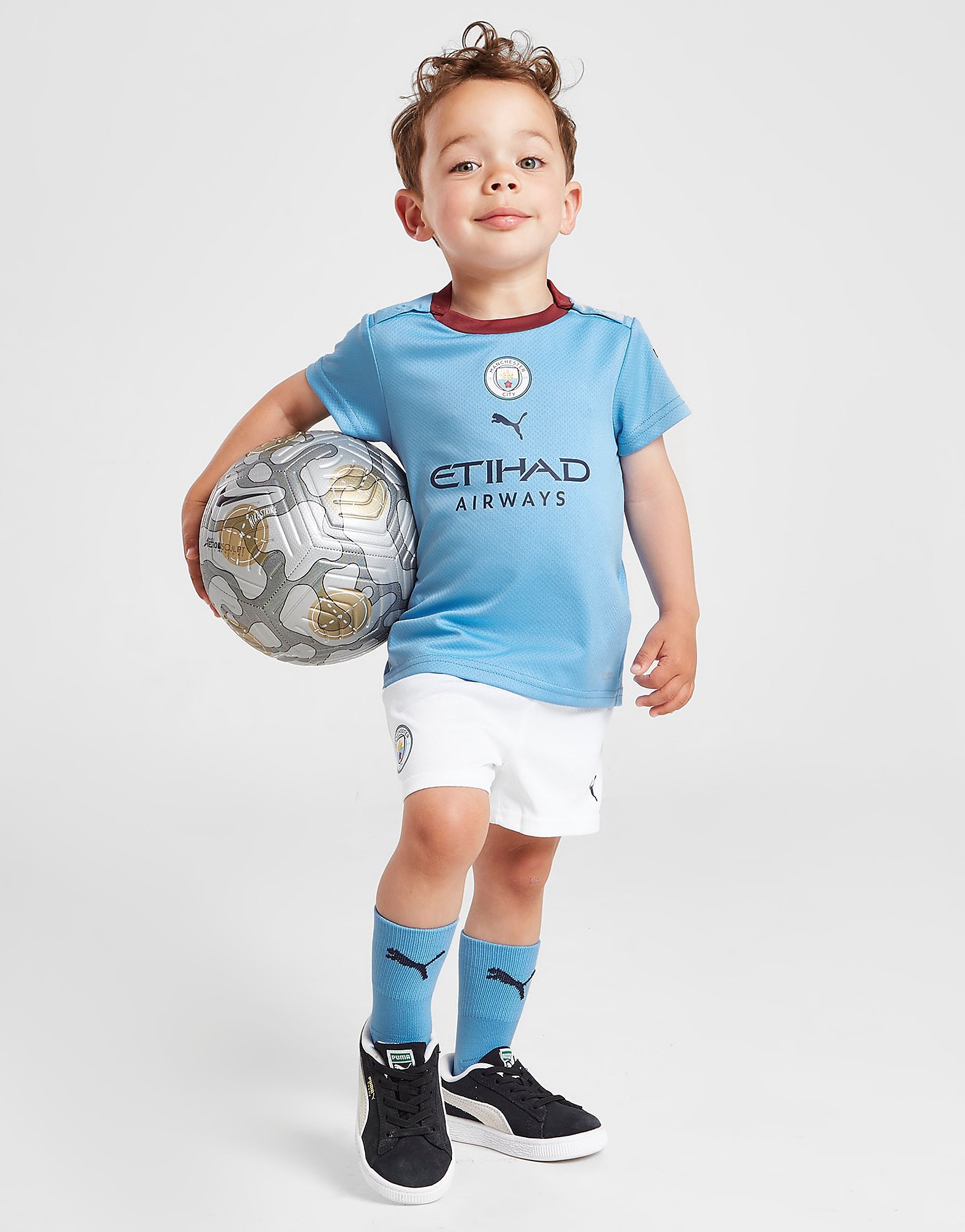 PUMA Manchester City FC 2022/23 Hemmaset Baby, Blå