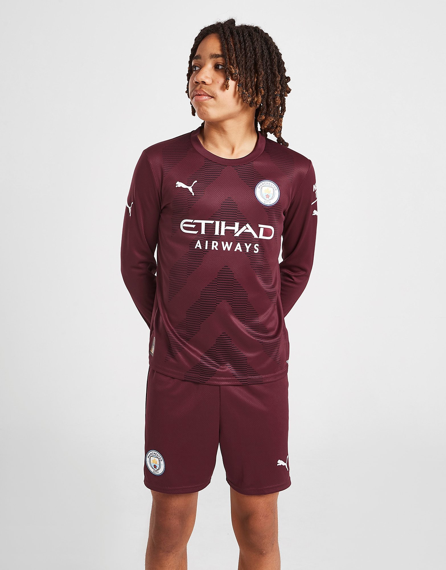 

Puma Manchester City FC 2022/23 GK Away Shorts Junior - Purple - Kids, Purple