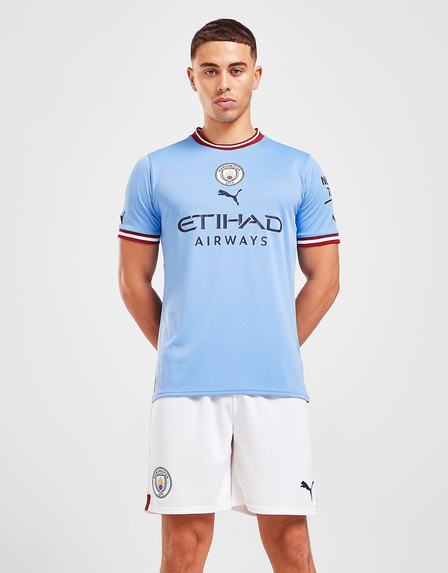 

Puma Manchester City FC 2022/23 Home Shorts - White - Mens, White