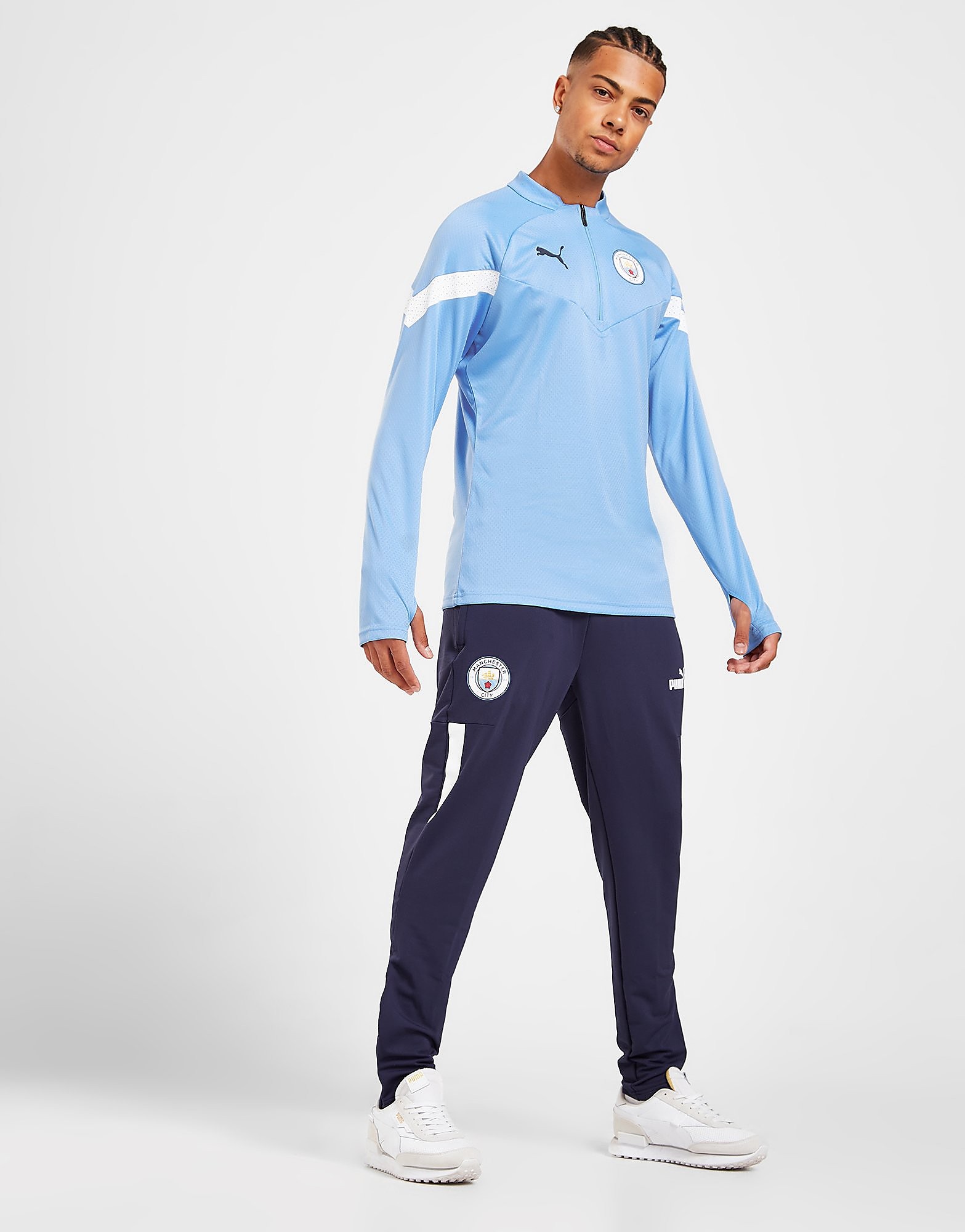 

Puma Manchester City FC Pre Match Track Pants - Navy - Mens, Navy