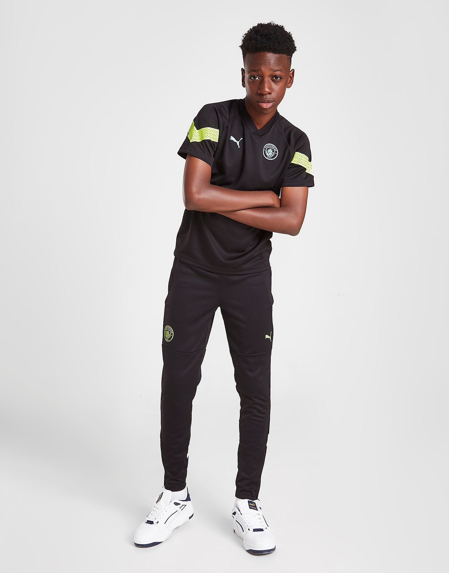 

Puma Manchester City FC Training Shirt Junior - Black - Kids, Black
