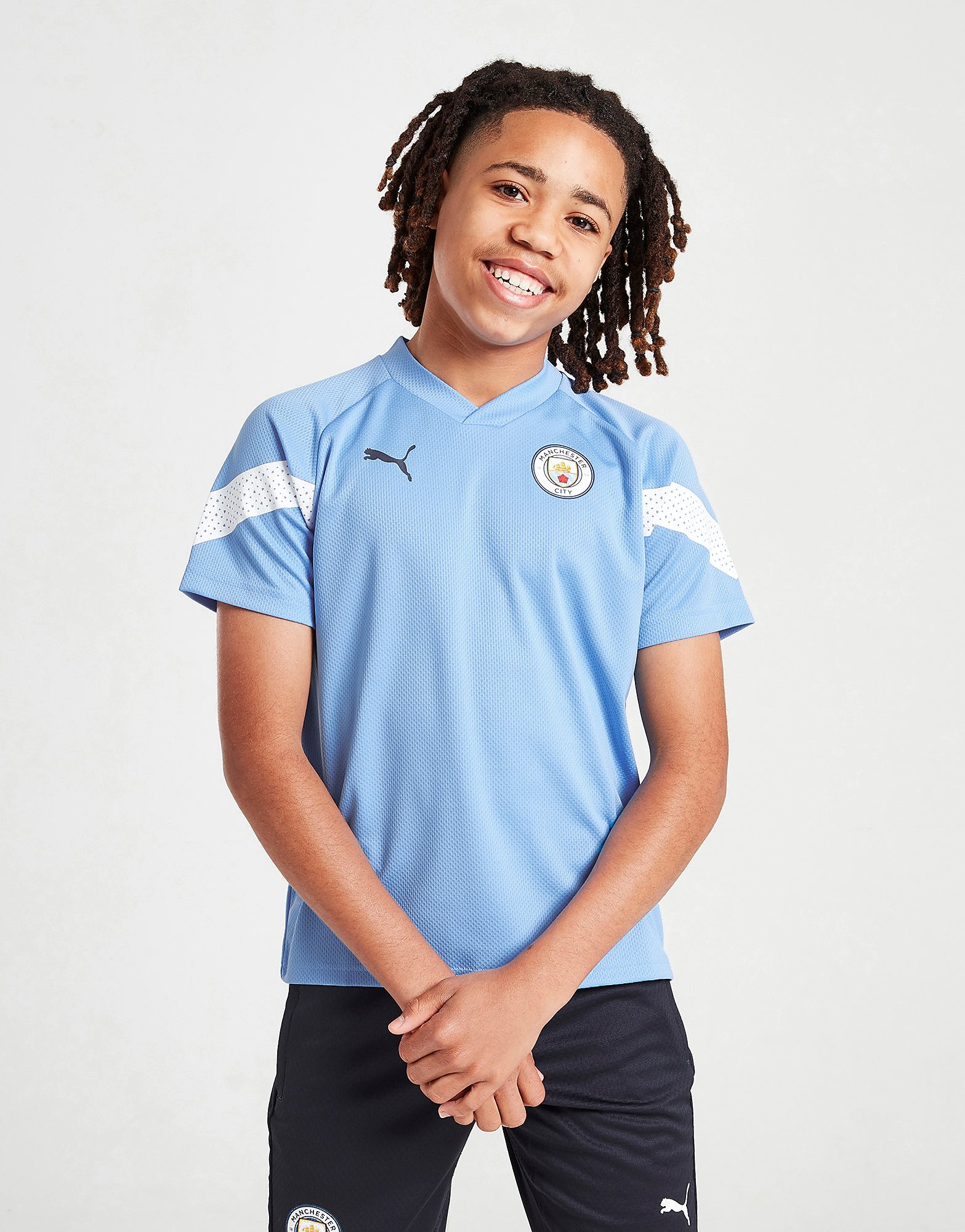 

Puma Manchester City FC Training Shirt Junior - Blue - Kids, Blue