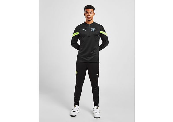 Puma Manchester City FC Training Track Pants - Black - Mens, Black