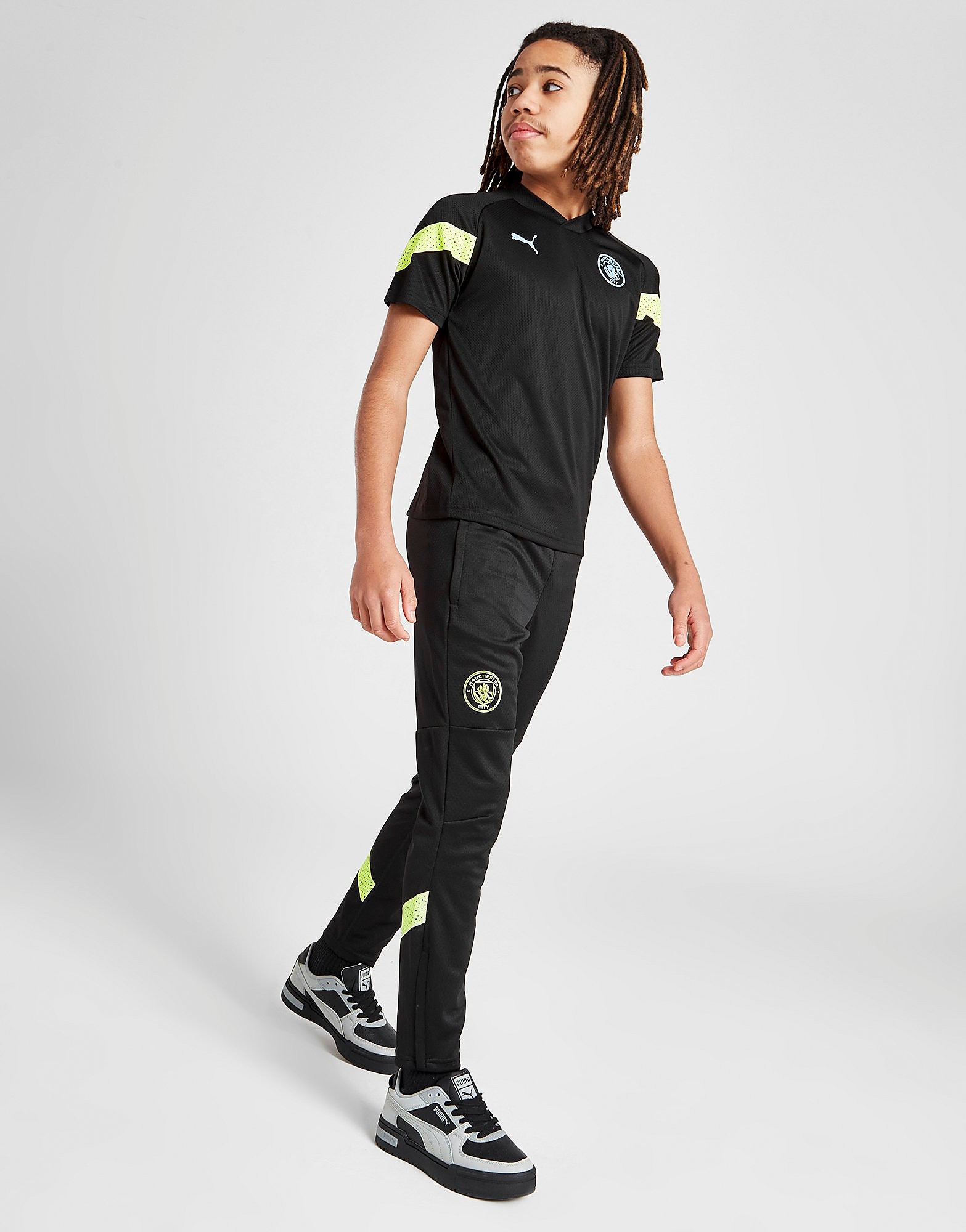 

Puma Manchester City FC Training Track Pants Junior - Black - Kids, Black