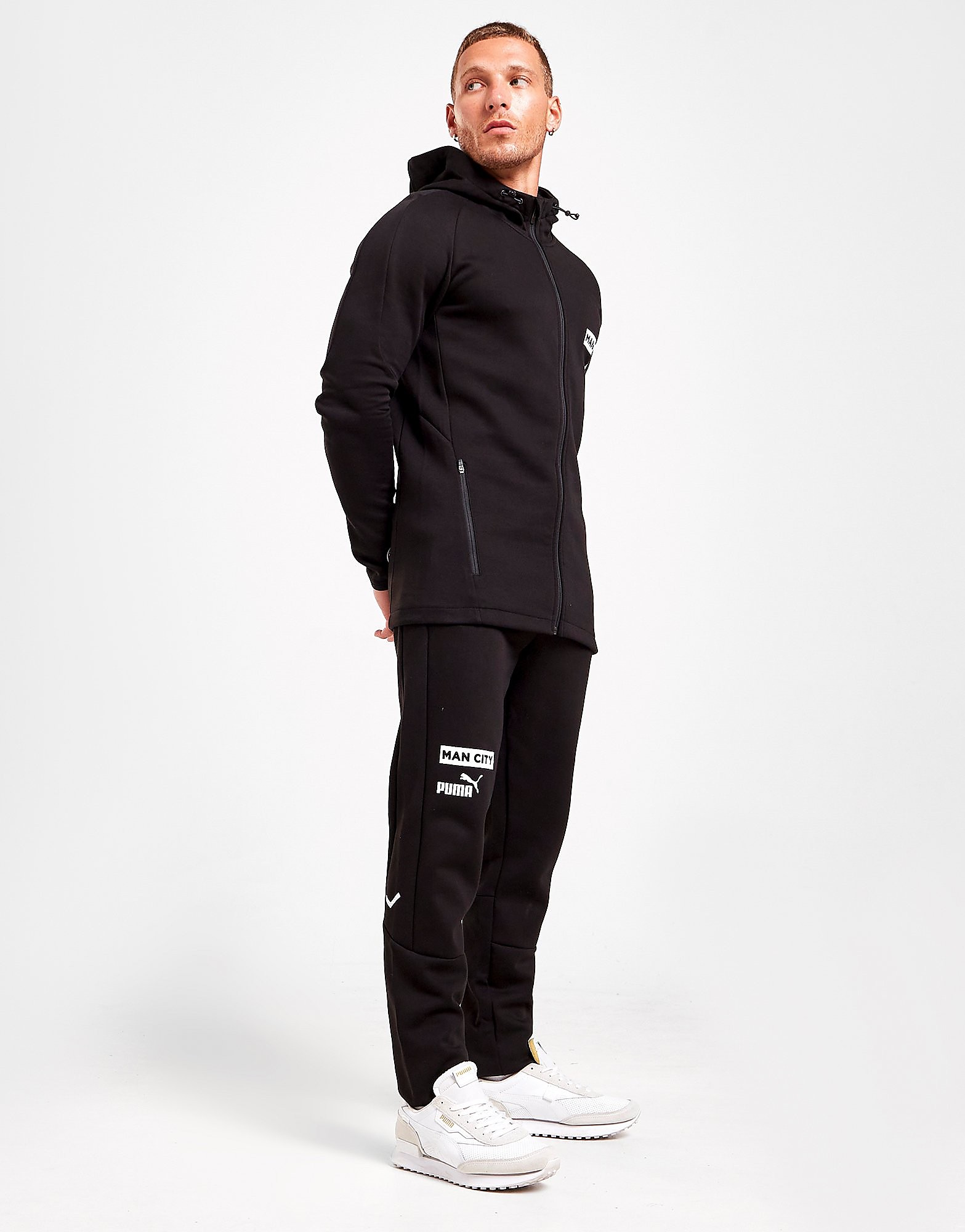 

Puma Manchester City FC Casuals Track Pants - Black - Mens, Black