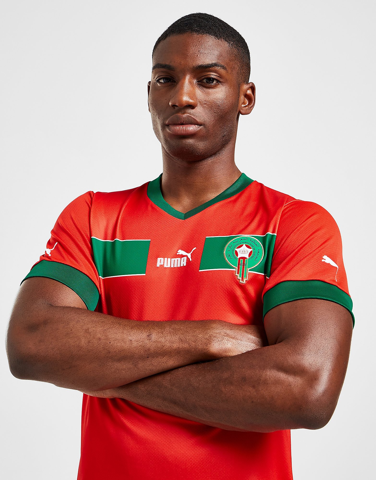 

Puma Morocco 2022/23 Home Shirt - Red - Mens, Red