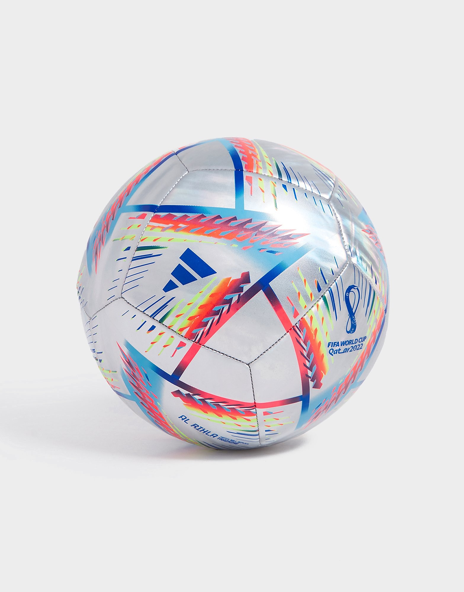 

adidas World Cup 2022 Al Rihla Training Foil Football - Multicolor / Pantone - Kids, Multicolor / Pantone