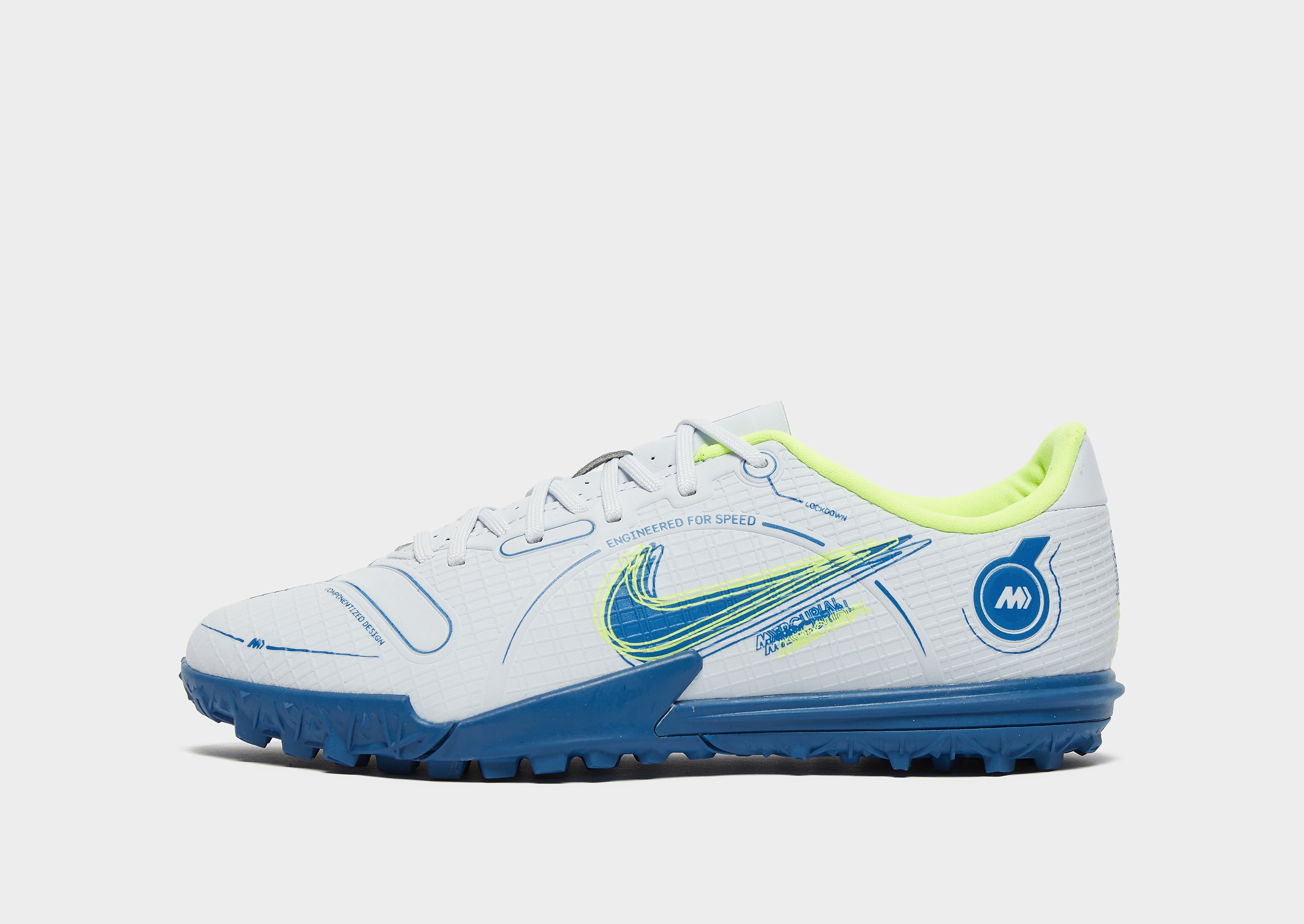 

Nike Mercurial Vapor 14 Academy TF Children - Football Grey/Light Marine/Volt/Dark Marina Blue - Kids, Football Grey/Light Marine/Volt/Dark Marina Blue