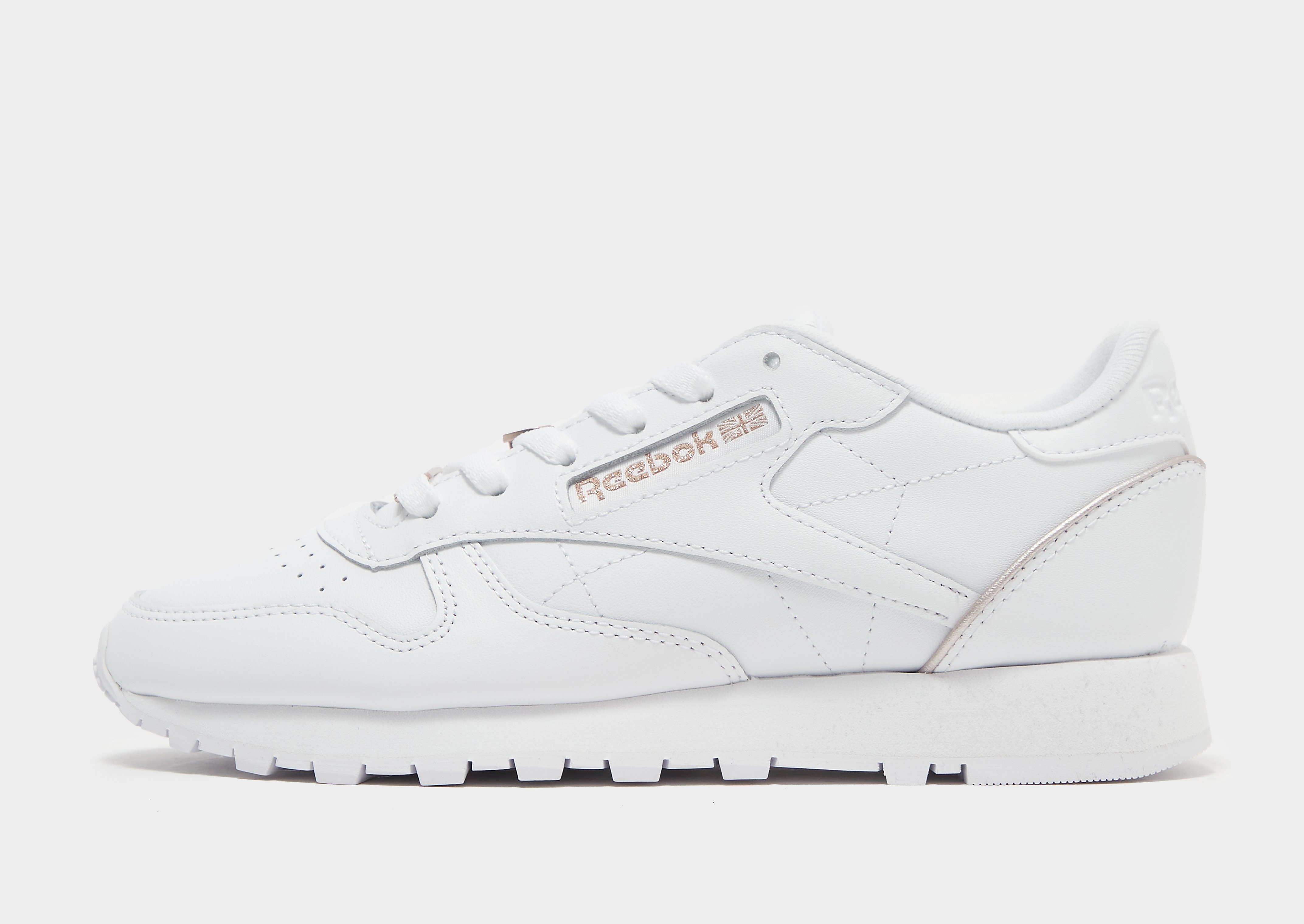 

Reebok Classic Leather Women's - Cloud White / Quartz Met / Cloud White, Cloud White / Quartz Met / Cloud White