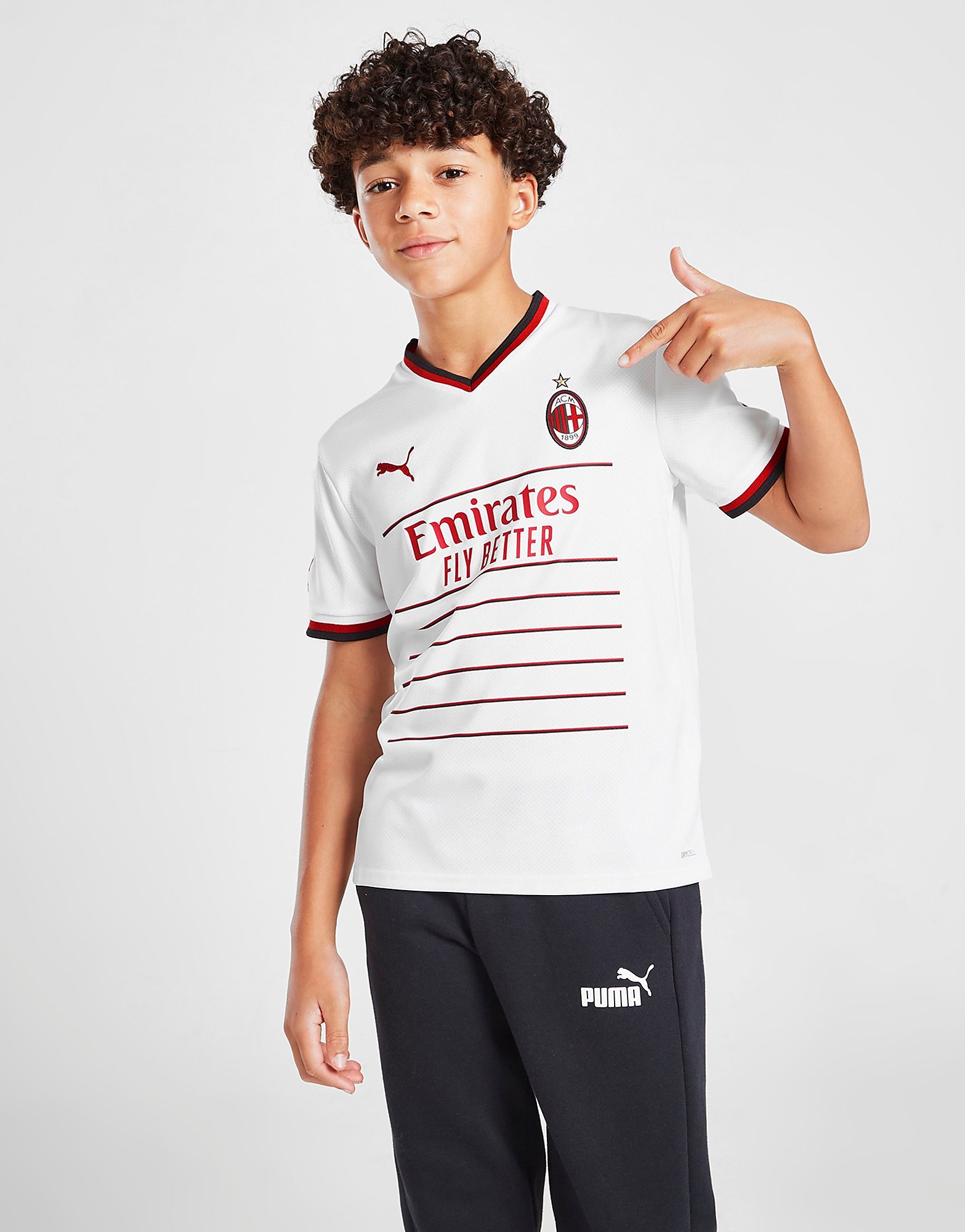 

Puma AC Milan 2022/23 Away Shirt Junior - White - Kids, White