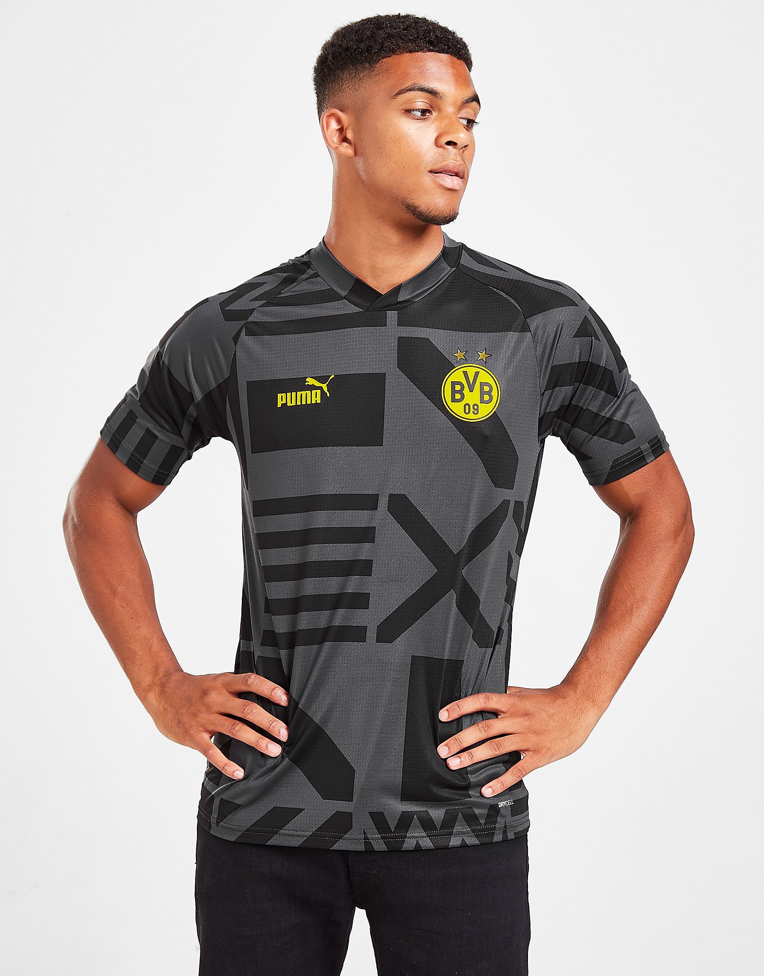 

Puma Borussia Dortmund Pre-Match Shirt - Black - Mens, Black