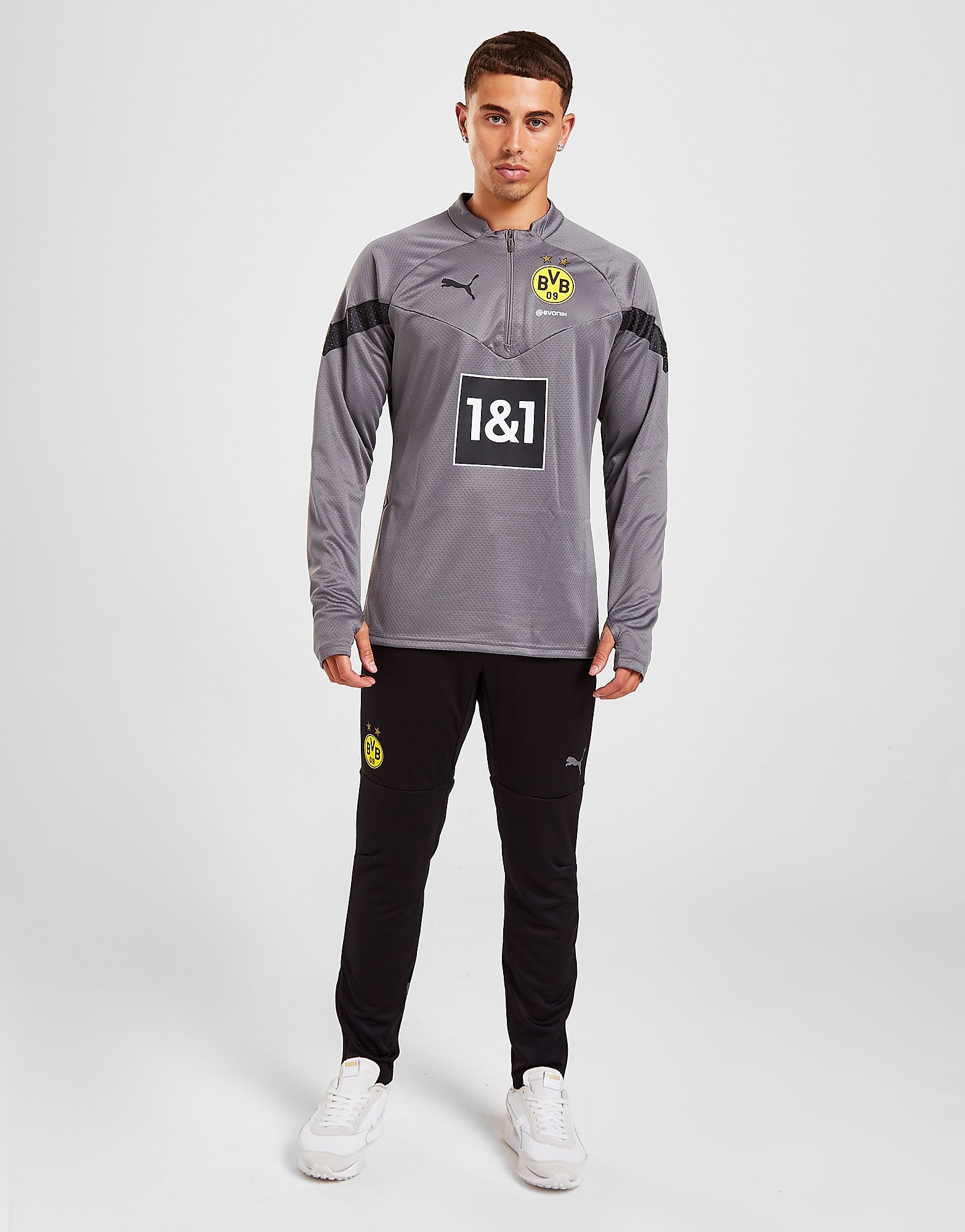 

Puma Borussia Dortmund Training Track Pants - Black - Mens, Black