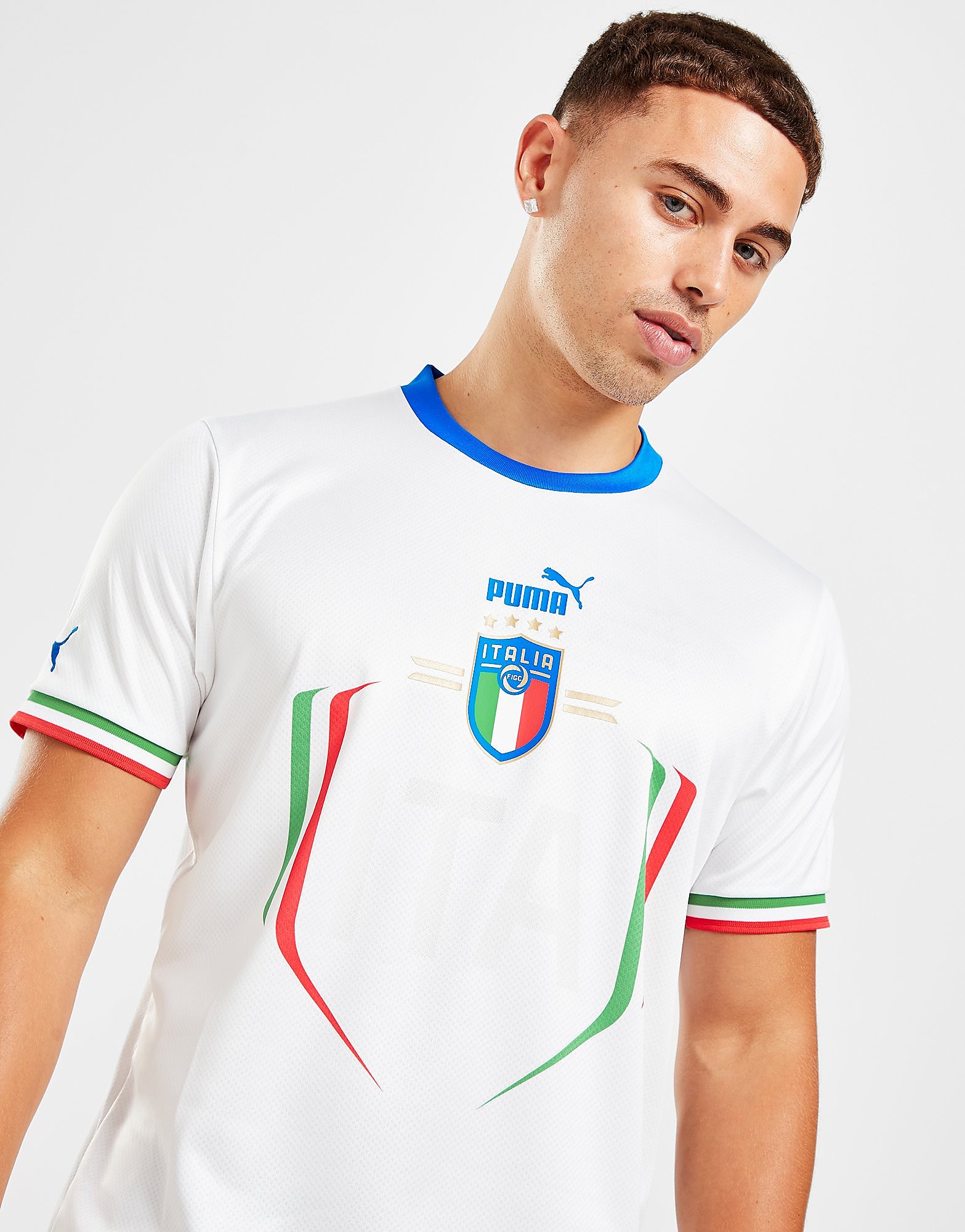 

Puma Italy 2022 Away Shirt - White - Mens, White