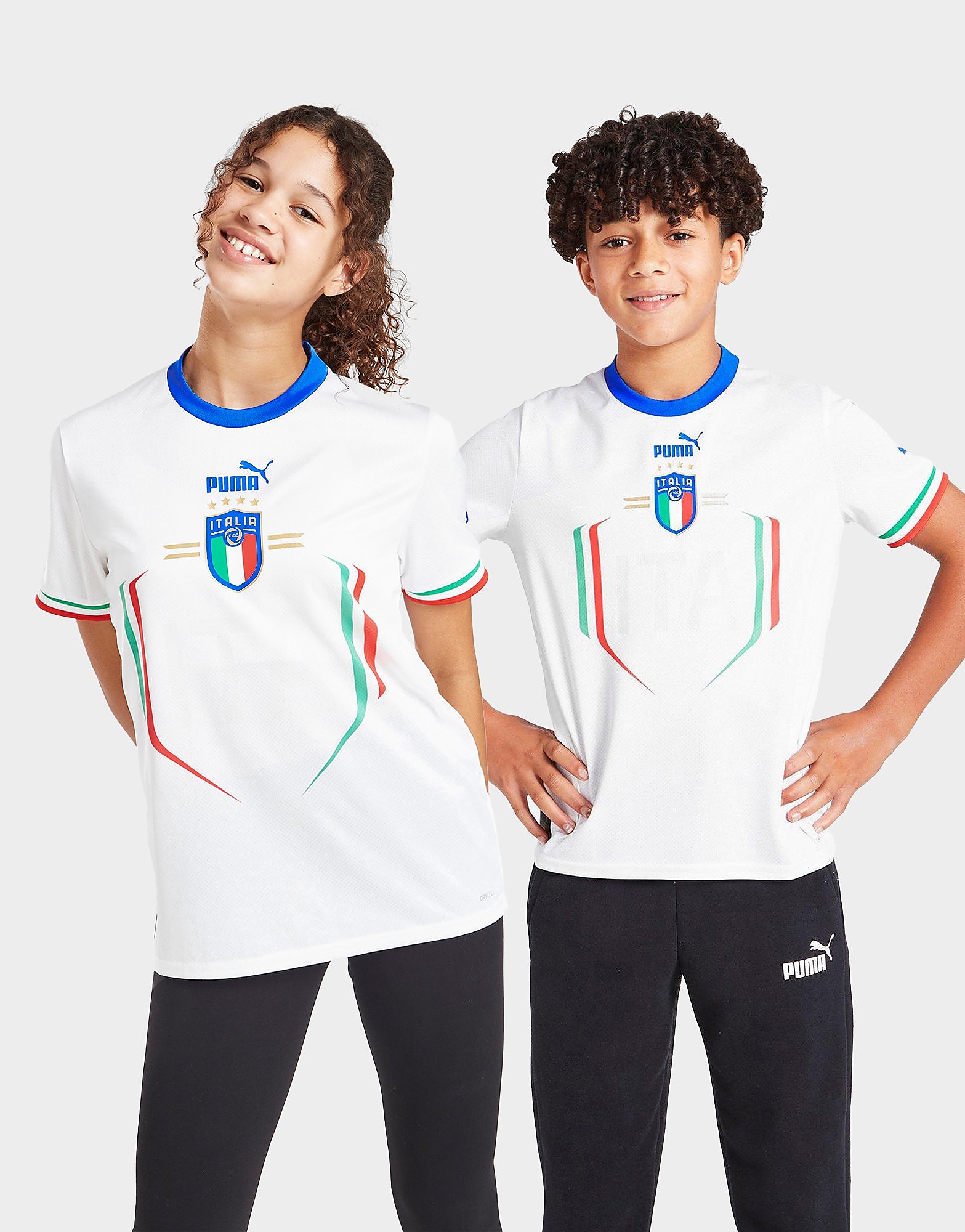 

Puma Italy 2022 Away Shirt Junior - White - Kids, White