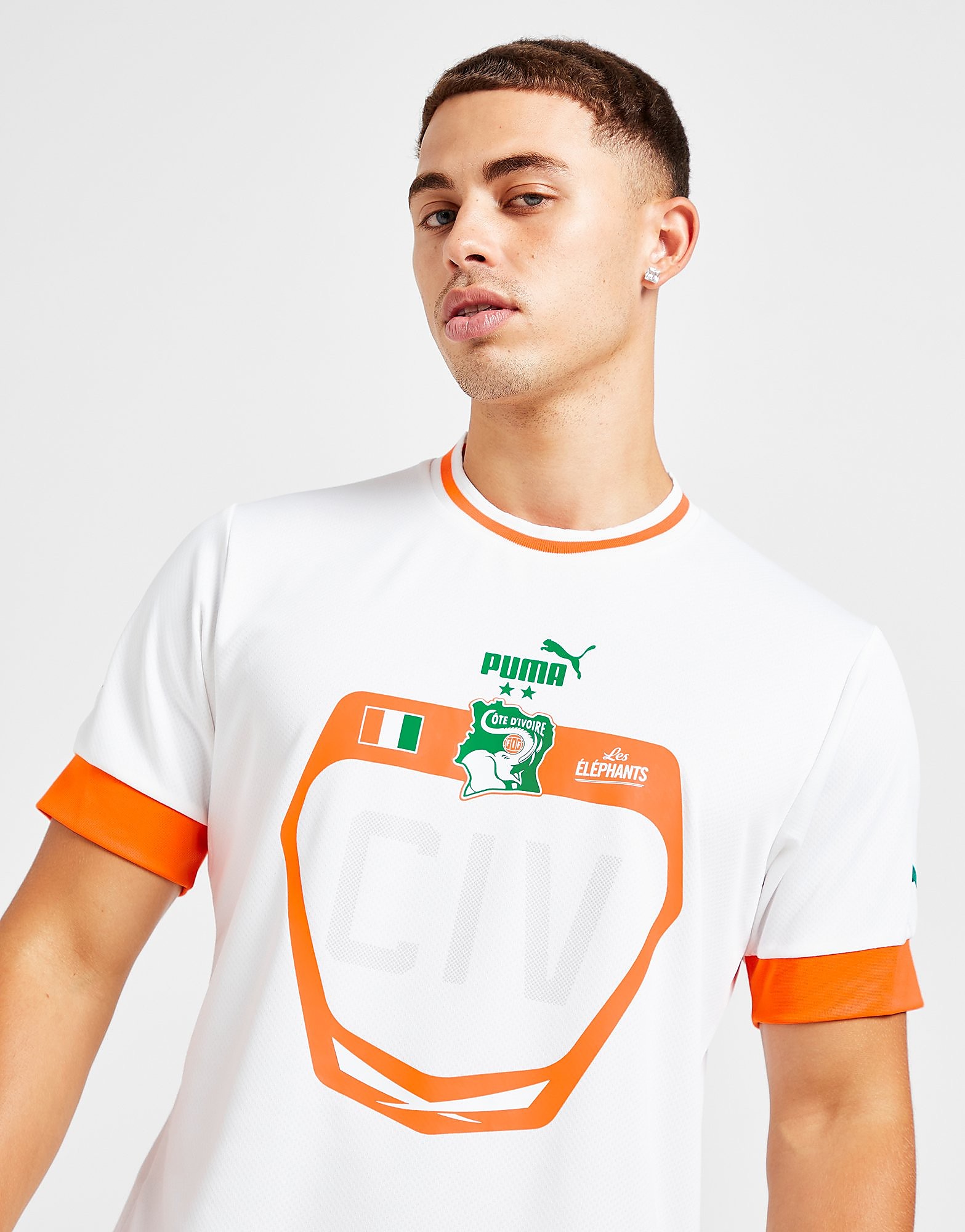 

Puma Ivory Coast 2022 Away Shirt - White - Mens, White